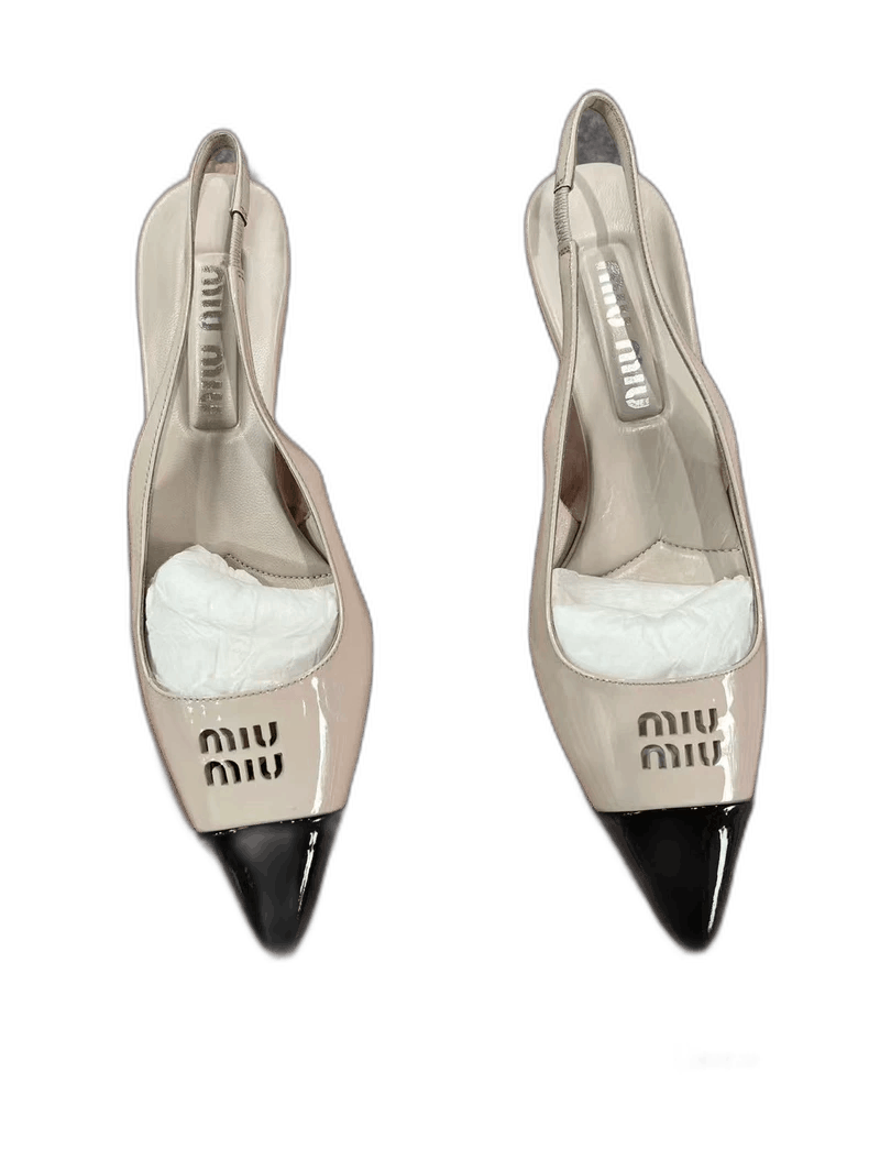 Miu Miu Miu Miu Cat Eye High Heels Size 37-yf Size US 7 / IT 37 - 1 Thumbnail