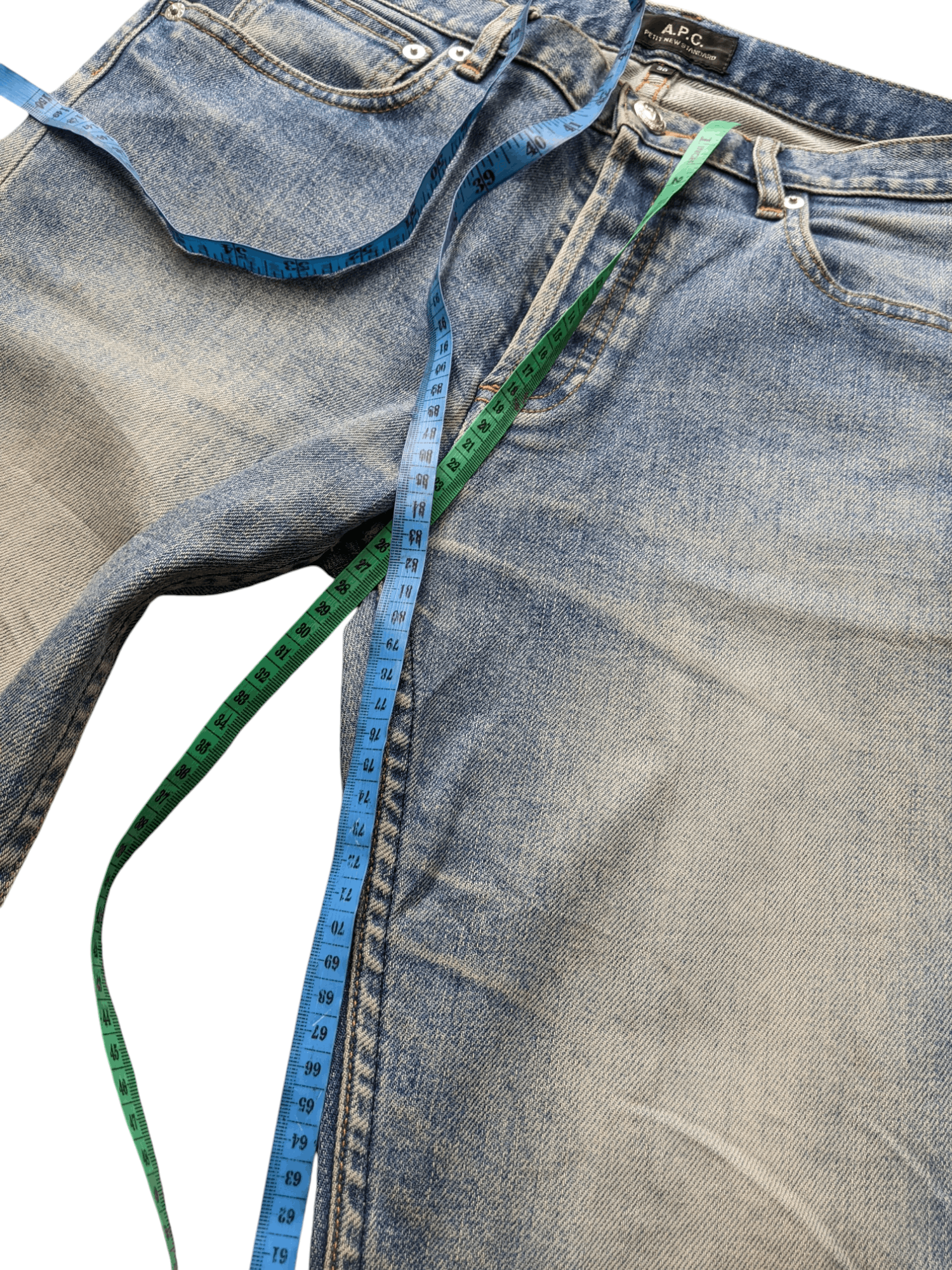A.P.C. A. P. C Washed Jeans Size US 30 / EU 46 - 10 Thumbnail