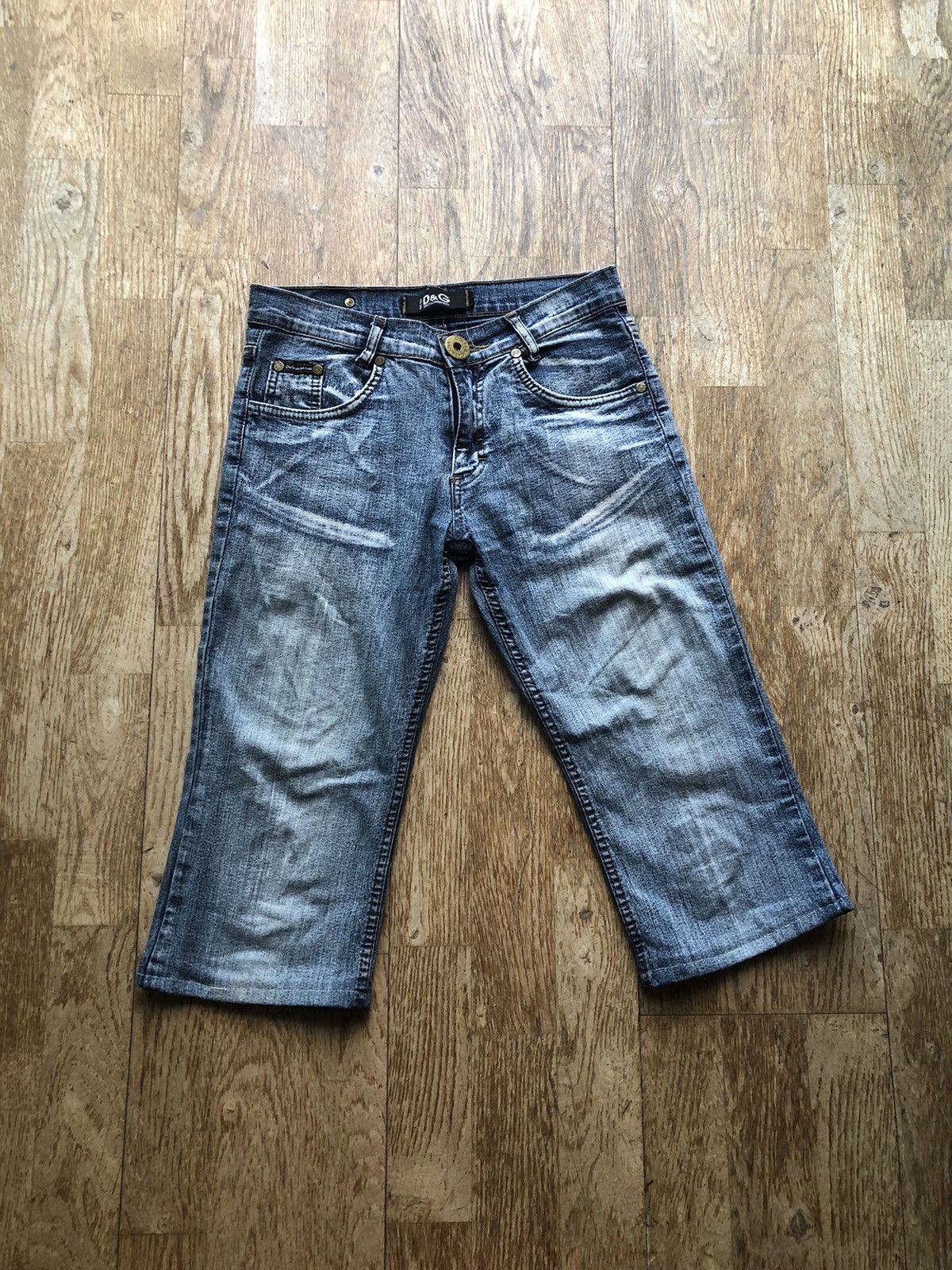 Dolce & Gabbana VINTAGE DOLCE & GABBANA DENIM JEANS SHORTS Size US 27 - 1 Thumbnail