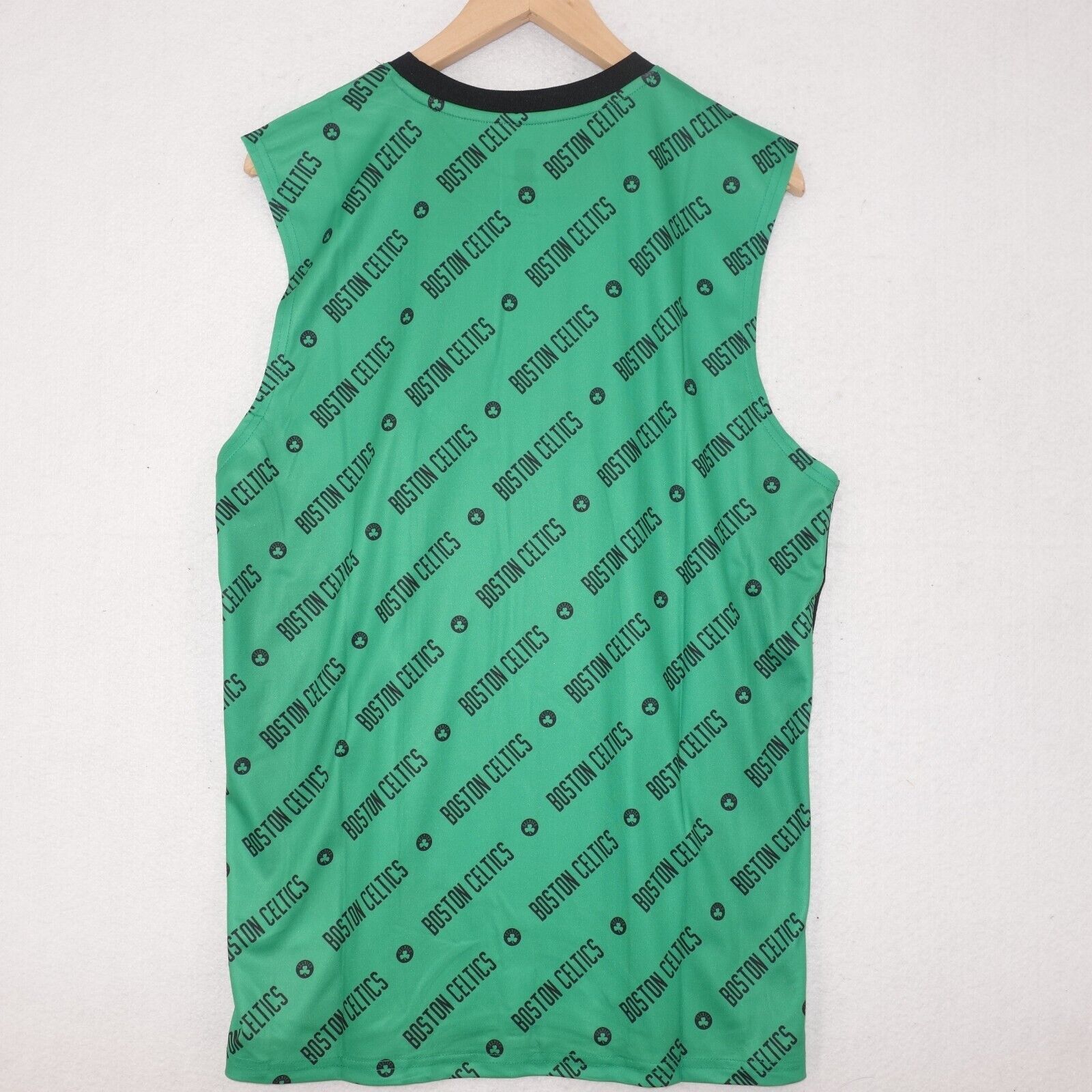 NBA NEW Boston Celtics NBA Authentic Tee Sleeveless Jersey Med Size US M / EU 48-50 / 2 - 3 Thumbnail