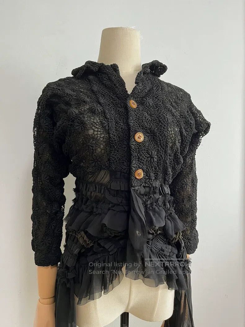 Comme des Garcons Comme des Garcons Ghost Bride Black Top Size L / US 10 / IT 46 - 4 Thumbnail