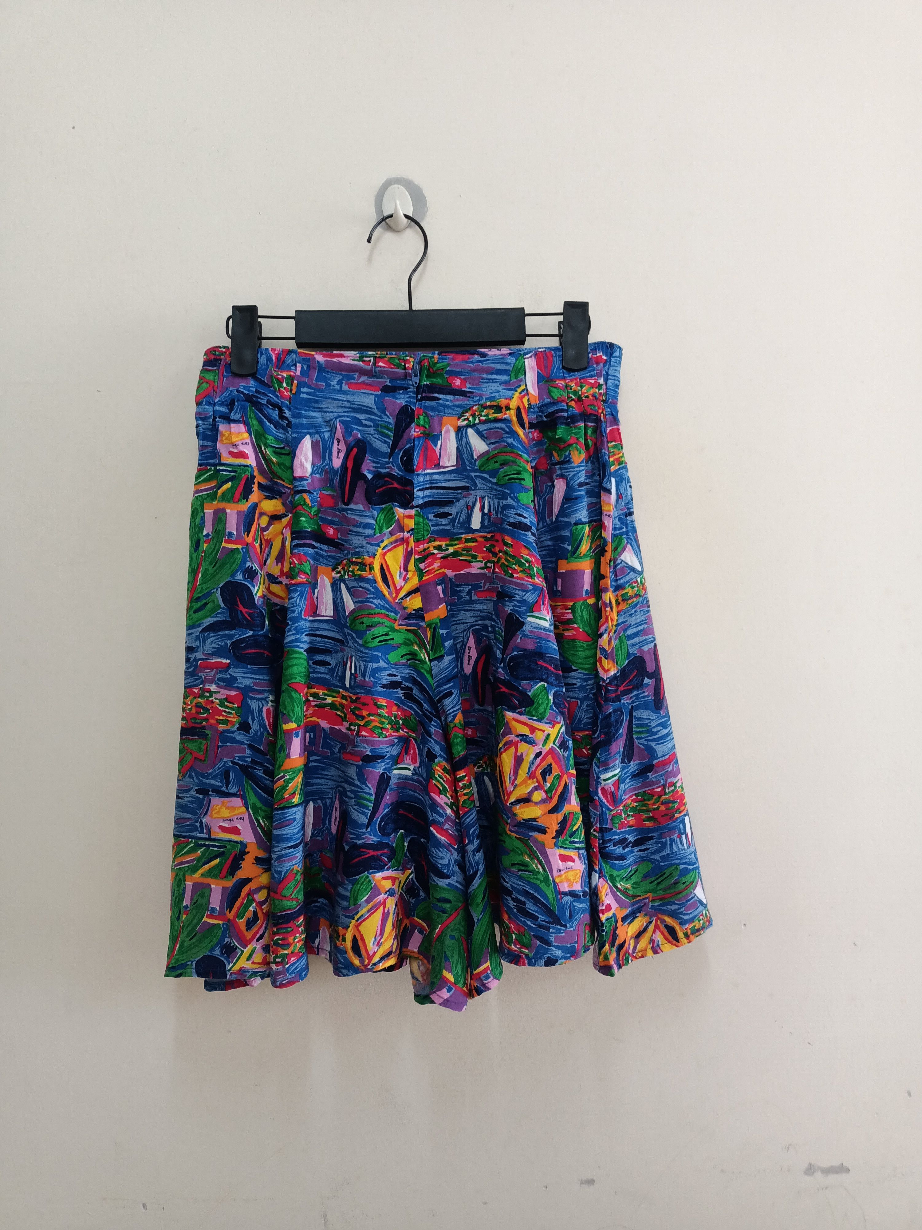 Vintage Vintage Rare Art To Wear by Ken Done short pants skirt style Size 28" / US 6 / IT 42 - 3 Thumbnail