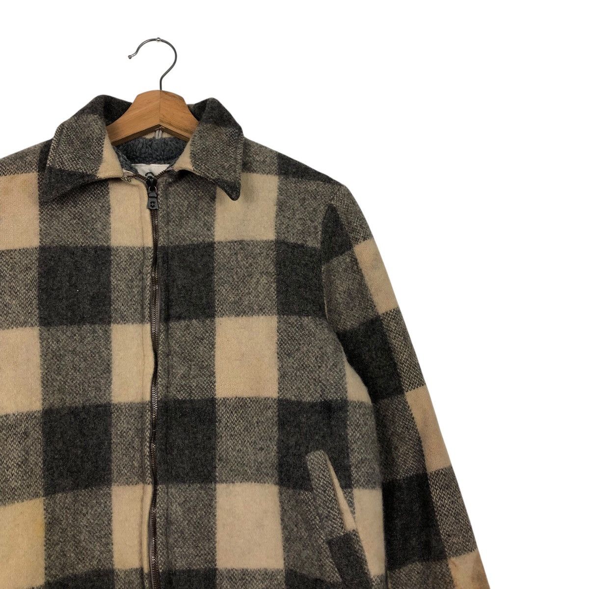 Woolrich Woolen Mills 📌Vintage Bomber Jacket Woolrich Tartan Design Blanket Size US S / EU 44-46 / 1 - 7 Thumbnail