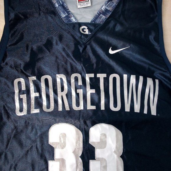 Vintage Nike Team Georgetown Patrick Ewing Jersey