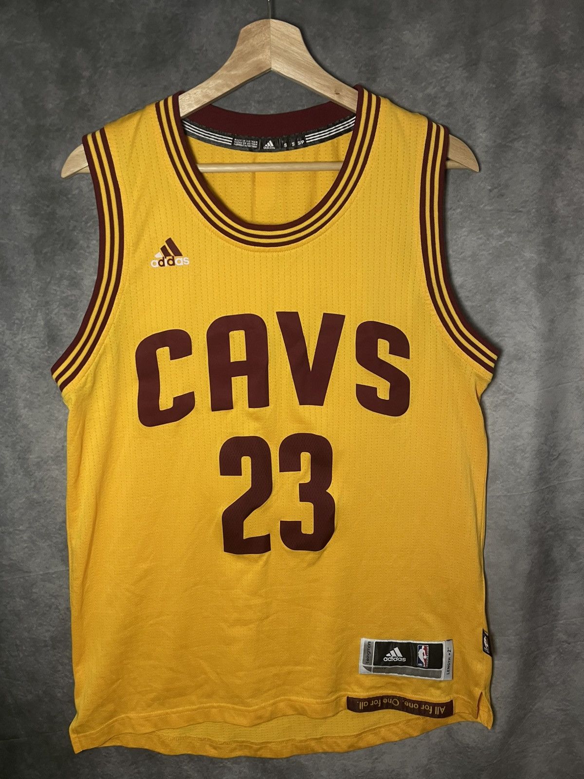 Adidas Adidas NBA Cleveland Cavaliers LeBron #23 Alternate Jersey Size US S / EU 44-46 / 1 - 1 Thumbnail