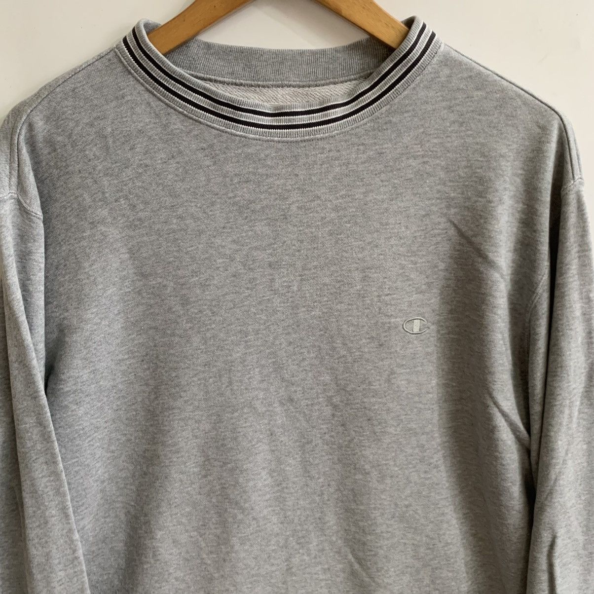 Champion × Vintage Vintage Grey Champion Sweatshirt Medium Size US M / EU 48-50 / 2 - 4 Thumbnail