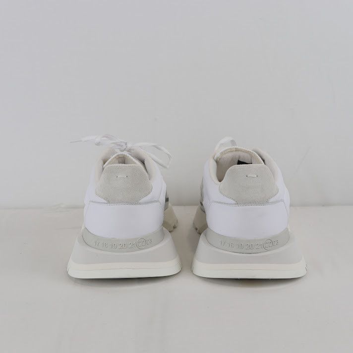 Maison Margiela o1rshd1 50-50 Low Top Sneakers in White Size US 11 / EU 44 - 4 Thumbnail