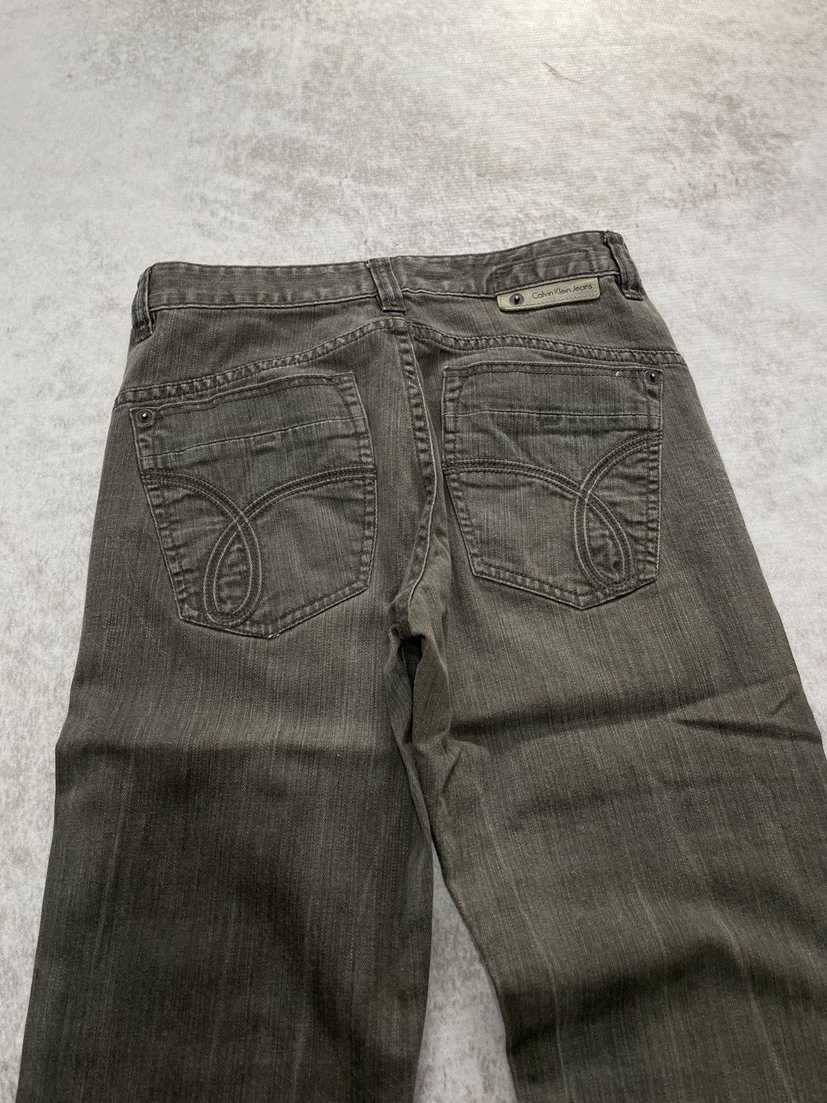 Hysteric Glamour × If Six Was Nine × Le Grande Bleu (L.G.B.) 2000s Calvin klein smoke wash denim Y2k style Size US 29 - 9 Thumbnail