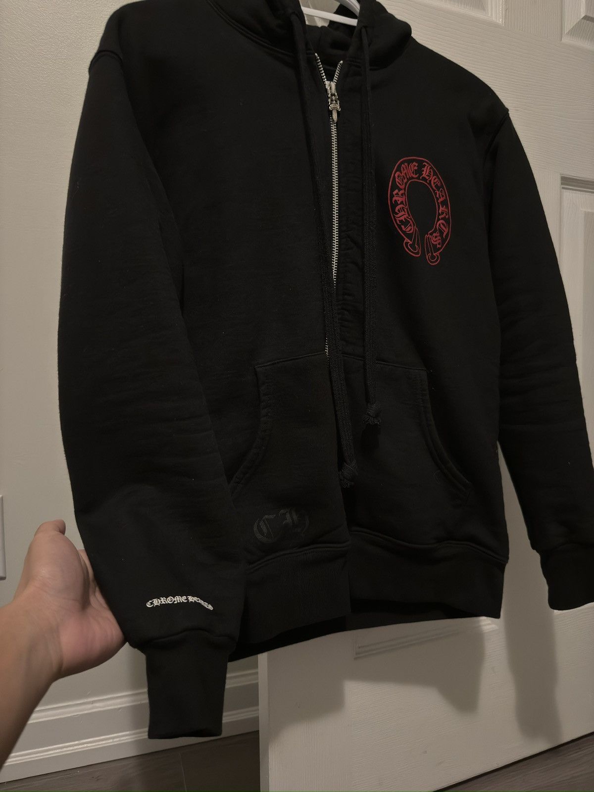 Chrome Hearts Chrome hearts Cemetery Cross Horseshoe zip up Size US S / EU 44-46 / 1 - 2 Thumbnail