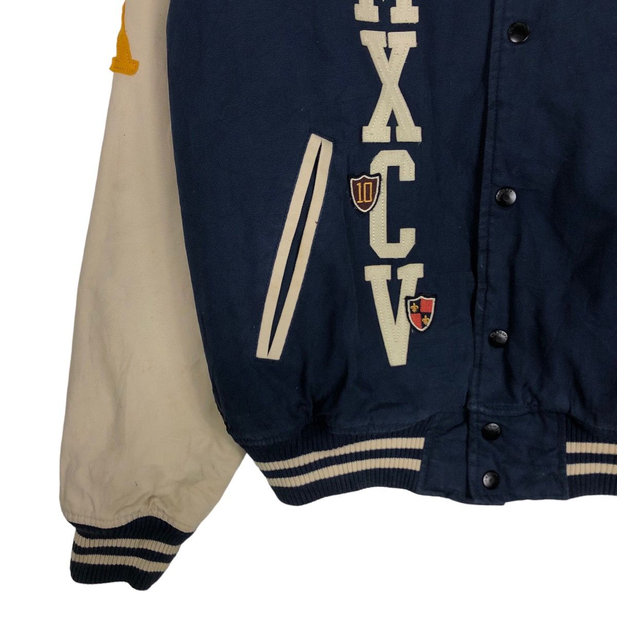 Japanese Brand 🔥Vtg Varsity Jacket 10Deep Japan Big Logo Spell Out Size US XL / EU 56 / 4 - 7 Thumbnail