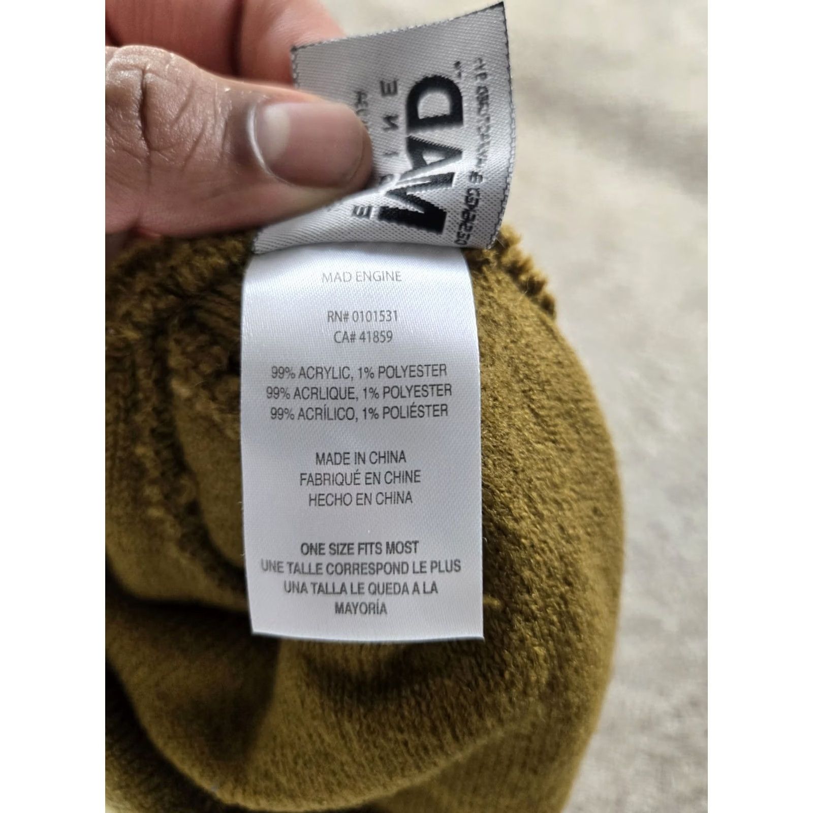 Mad Engine Zion National Park Foundation Knit Beanie Hat Cap OSFM Outdoor Hiking Mad Engine Unisex Adults Green Knit Embroidered Logo Good Used Condition Size US M / EU 48-50 / 2 - 4 Thumbnail