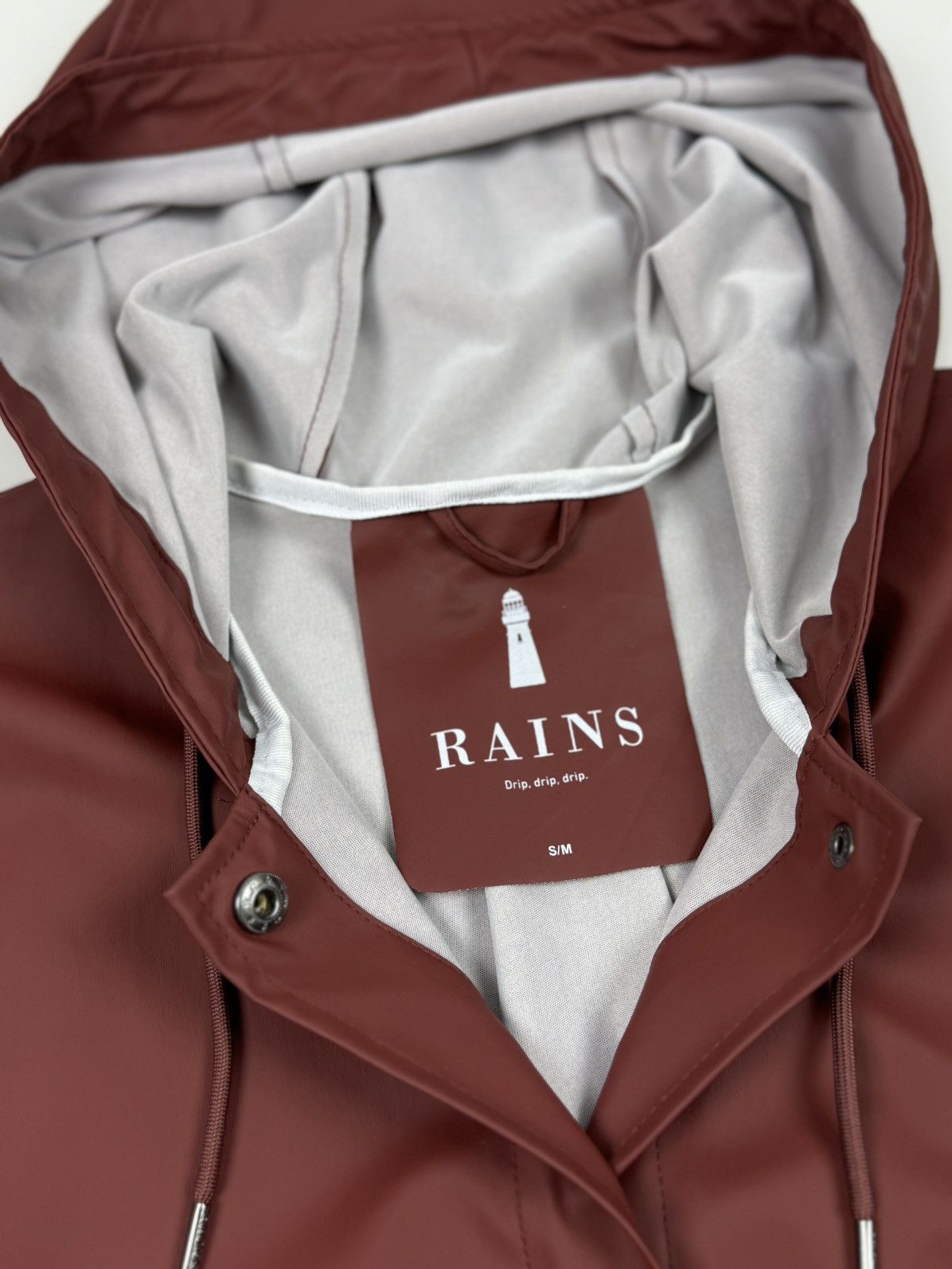 Rains Rains Rain Hooded Coat Size M / US 6-8 / IT 42-44 - 7 Thumbnail