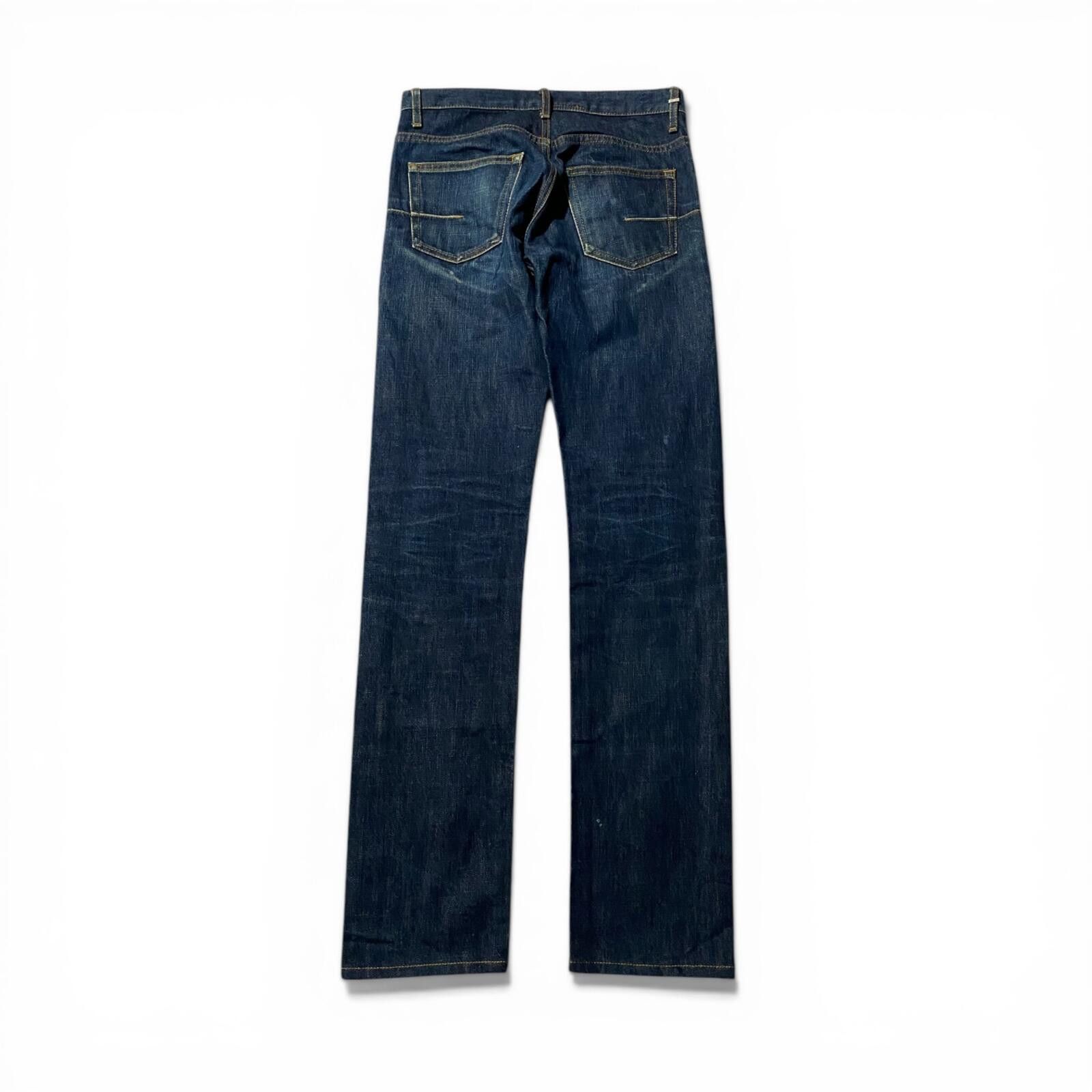 Dior Dior Homme Raw Indigo Denim Size US 26 / EU 42 - 2 Thumbnail