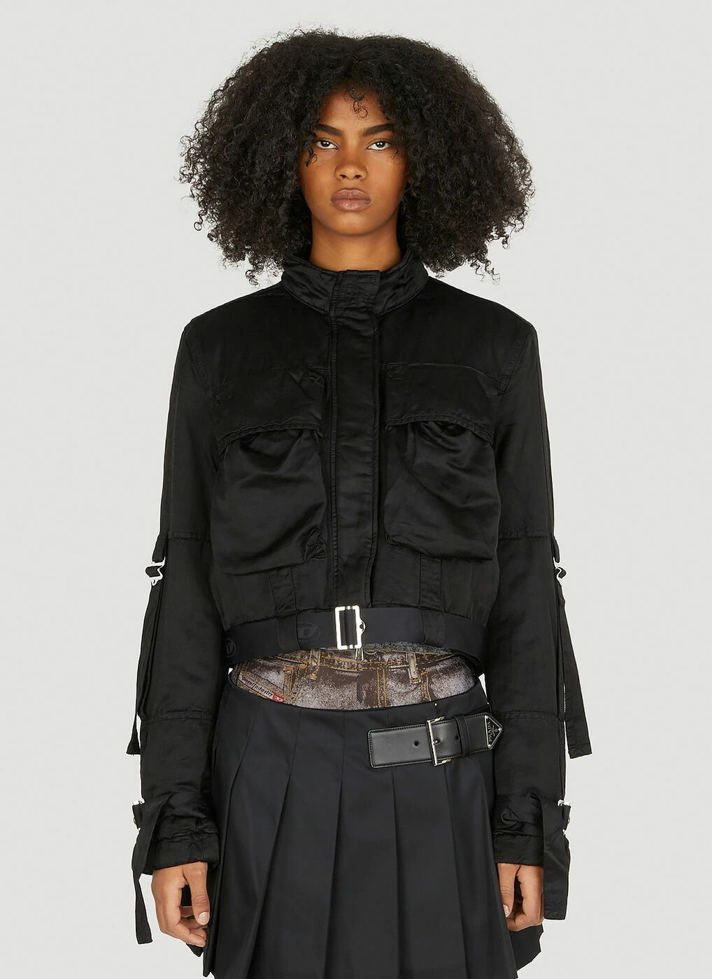 Designer × Diesel Diesel G-Tali Jacket in Black Size M / US 6-8 / IT 42-44 - 2 Thumbnail
