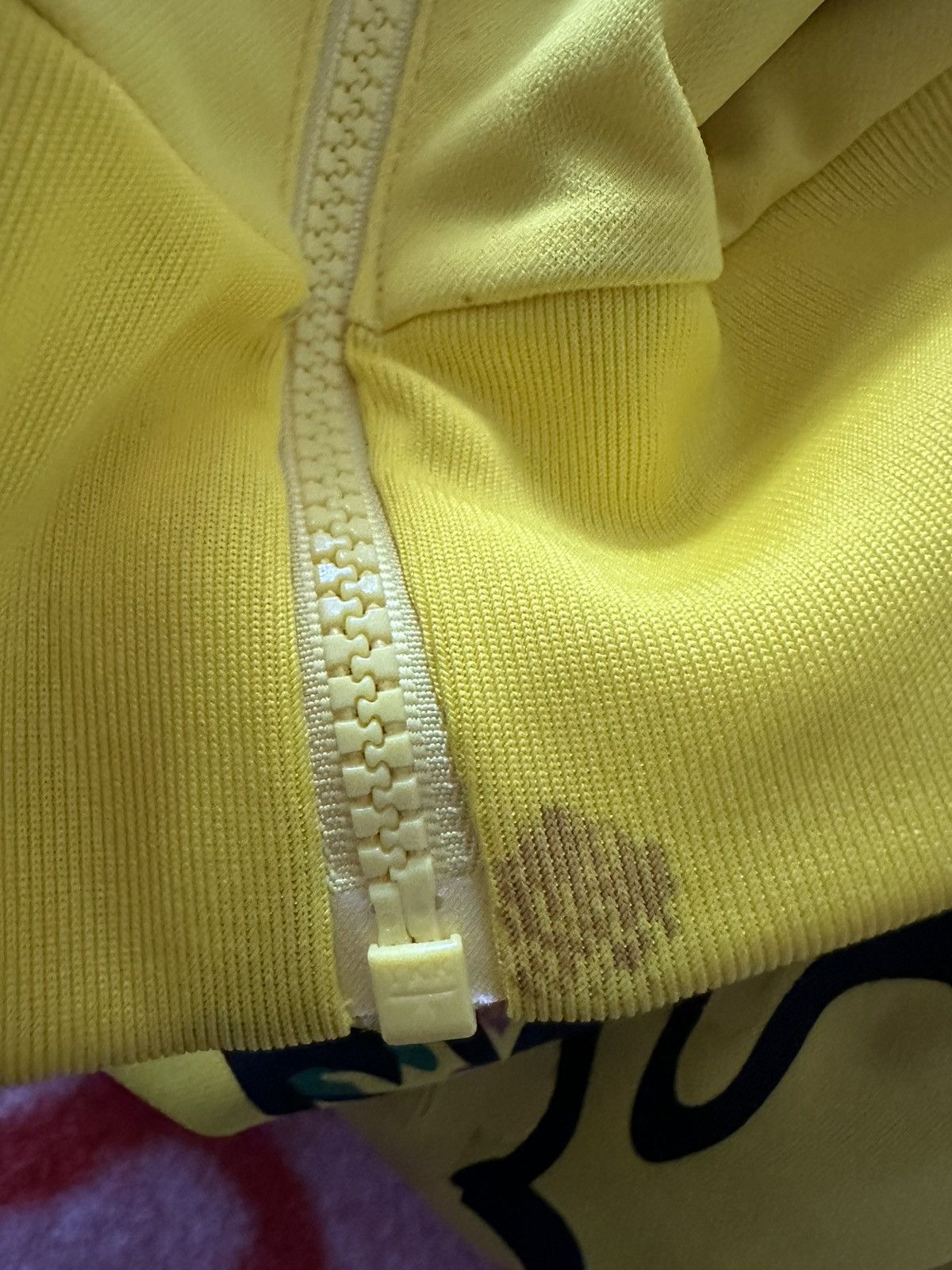 ADIDAS Y2 ADICOLOR TARO OKAMOTO RARE ZIP UP JACKET YELLOW