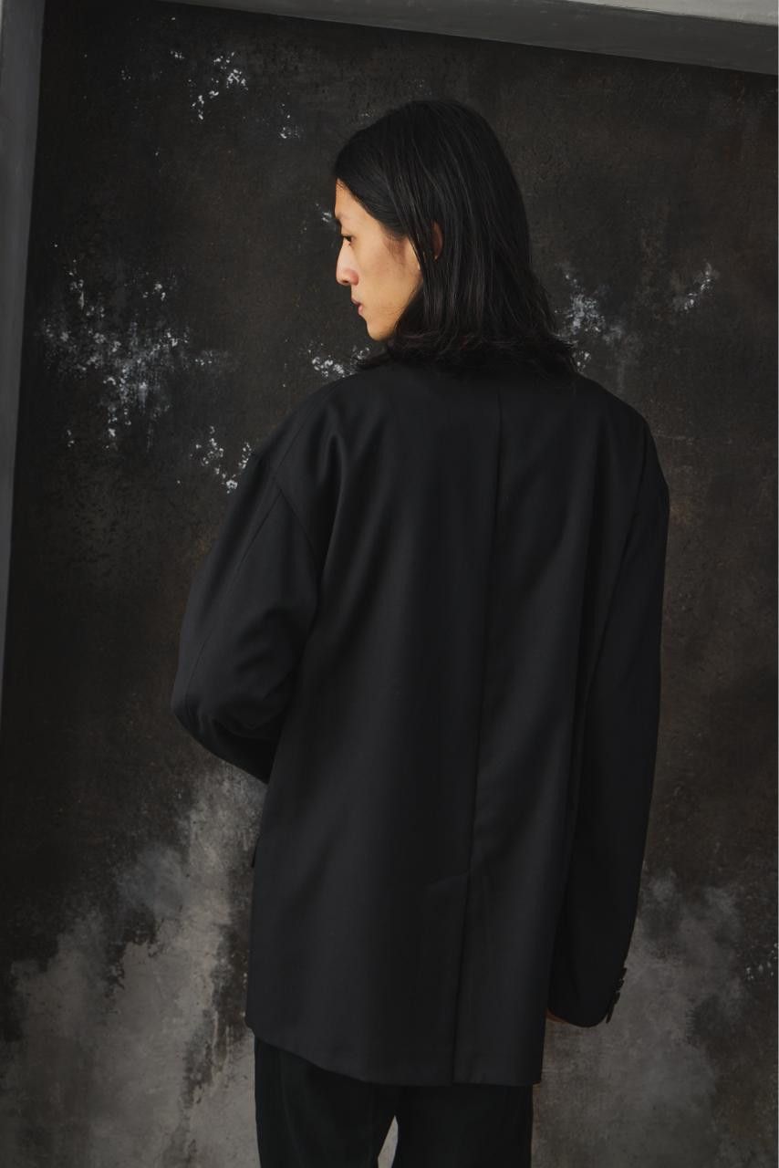 Yohji Yamamoto S'YTE Yohji Yamamoto Wool/Polyester 3-Button Blazer Size 50R - 6 Thumbnail
