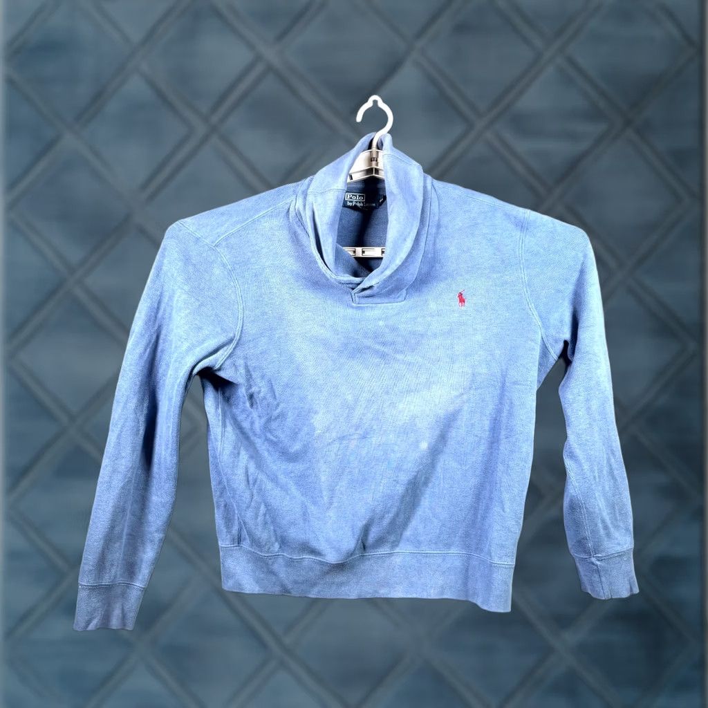 Polo Ralph Lauren Polo Ralph Lauren Sweater Men L Blue Cotton Preppy Business Winter Size US L / EU 52-54 / 3 - 1 Thumbnail