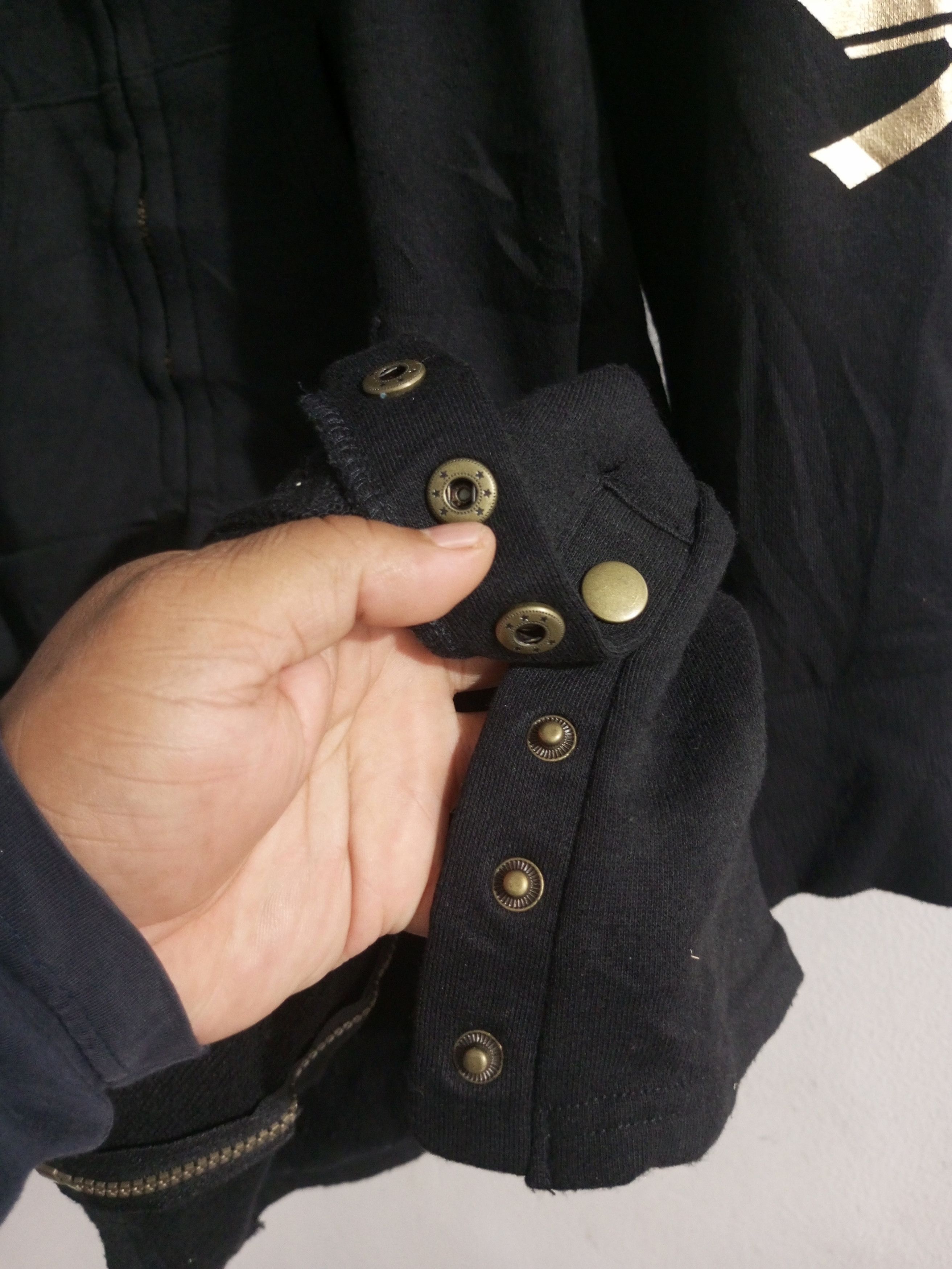 Japanese Brand je vordrais multi pocket vigor spellout leopard hoodie Size M / US 6-8 / IT 42-44 - 4 Thumbnail