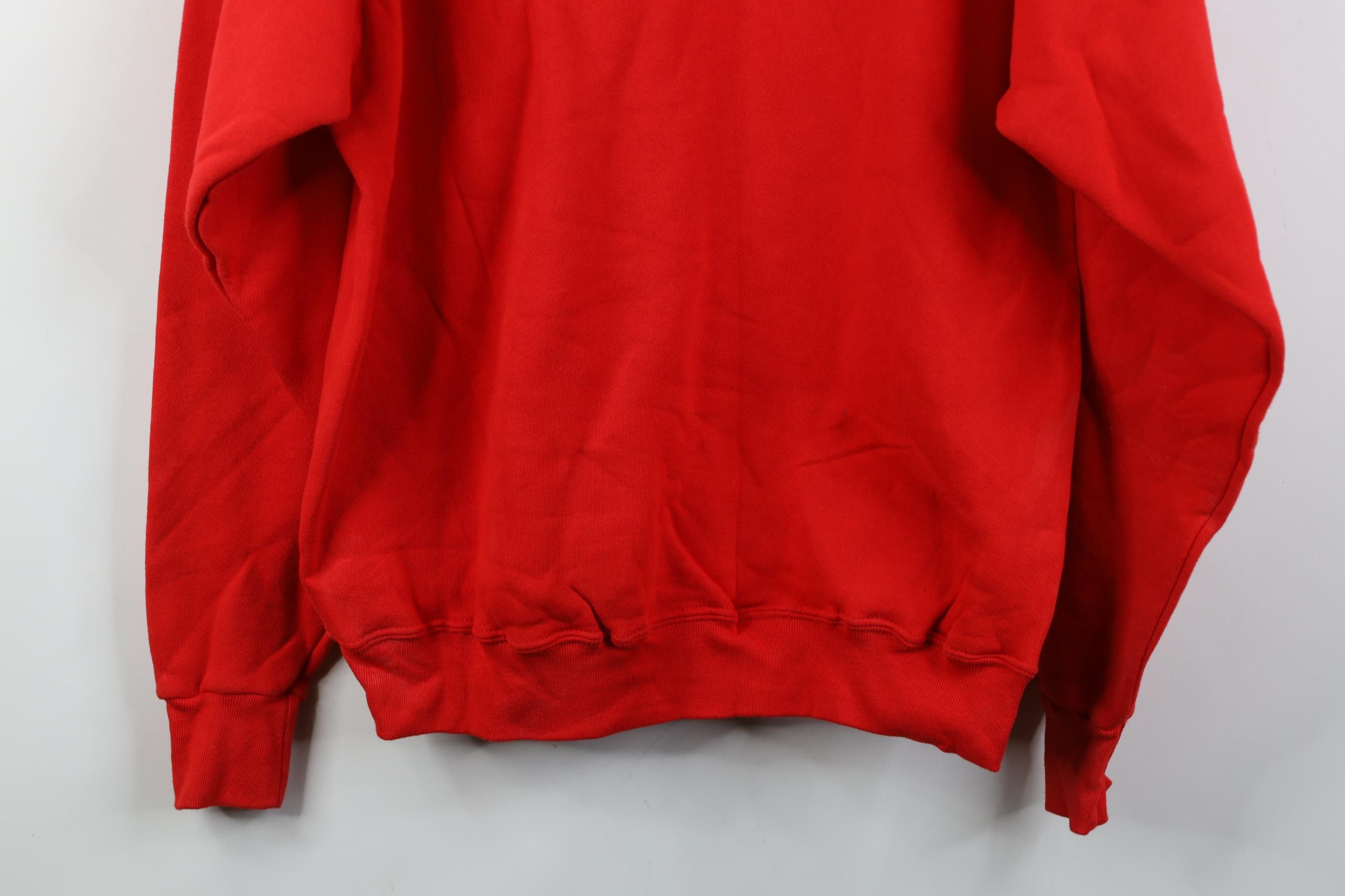 Vintage Vintage 90s Streetwear Blank Heavyweight Collared Sweatshirt Size US M / EU 48-50 / 2 - 16 Thumbnail