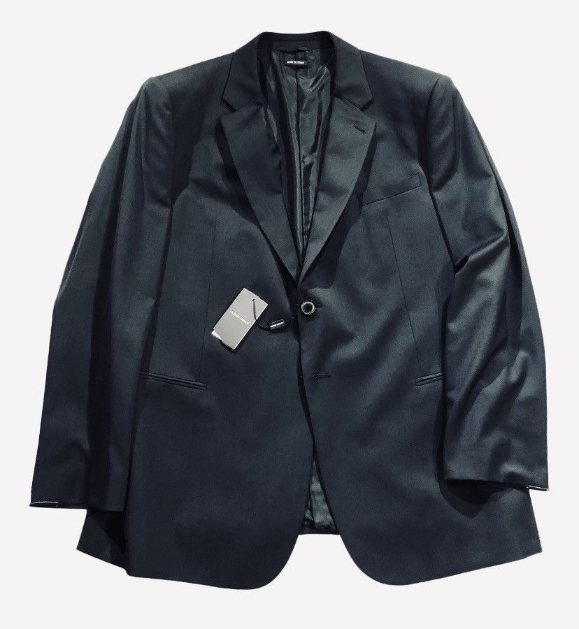 Giorgio Armani Giorgio Armani Black Wool 2-Btn Taylor Giorgio Line 60 NEW Size 50R - 1 Thumbnail