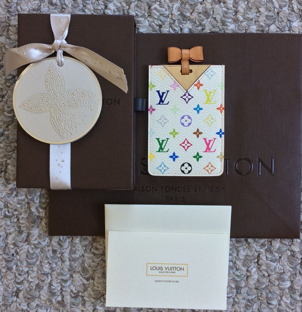 Louis Vuitton × Takashi Murakami NEW S/S 2003 Louis Vuitton x Murakami Monogram Card Holder Size ONE SIZE - 1 Thumbnail