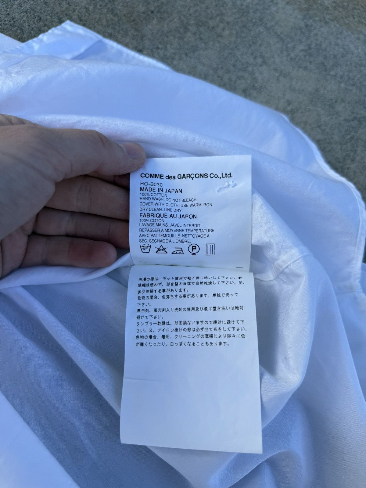 Comme des Garcons Homme Vintage Comme des Garcons Button Up Size US M / EU 48-50 / 2 - 6 Thumbnail