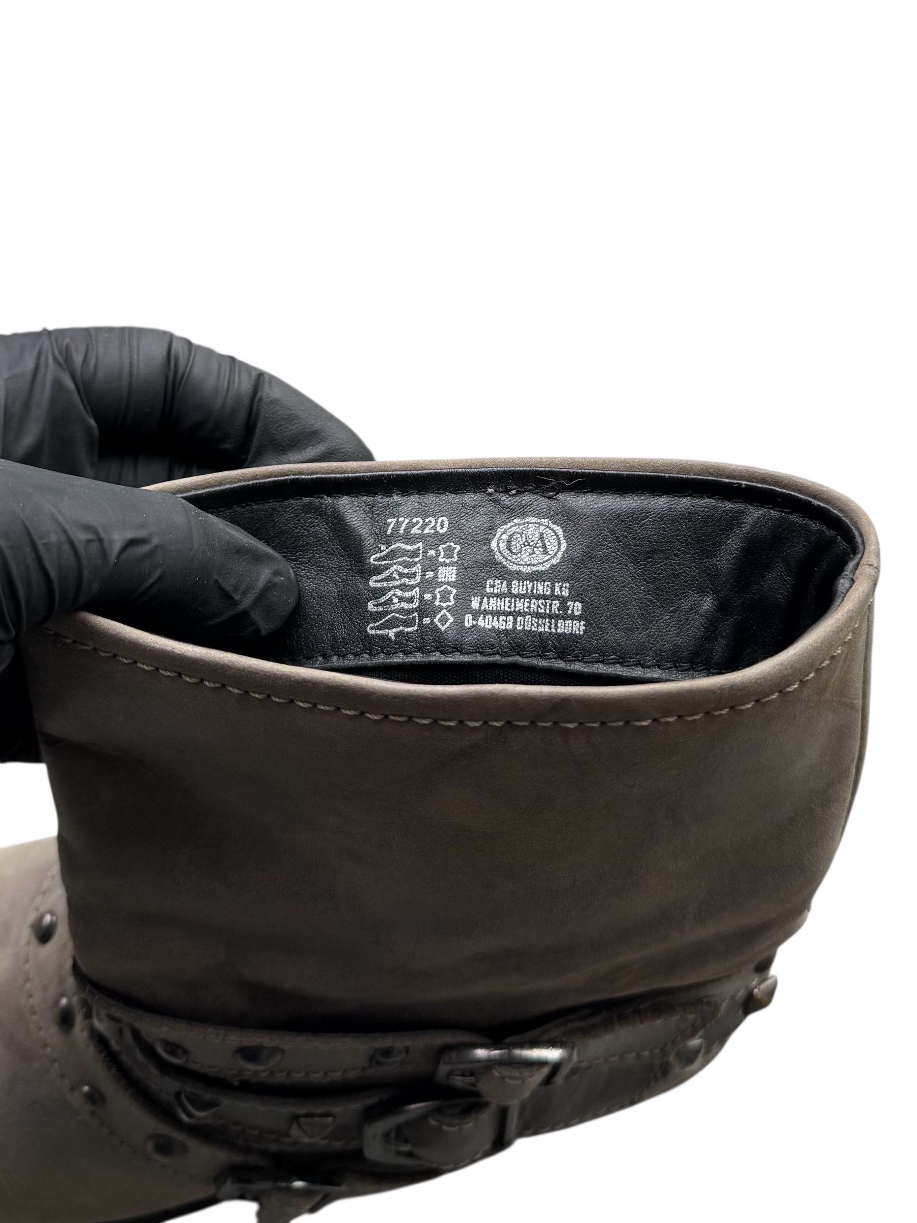 Other Vintage Leather Boots With Belted M42(E26)D15(V59) Size US 8 / IT 38 - 10 Thumbnail