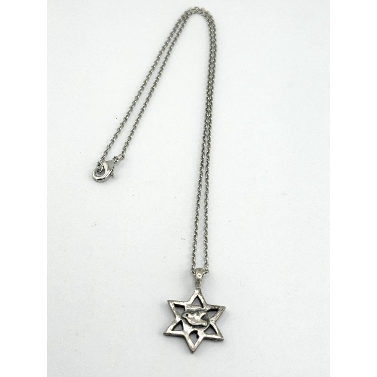 Other Vintage 925 sterling silver Jewish star with dove bird charm Size ONE SIZE - 1 Thumbnail