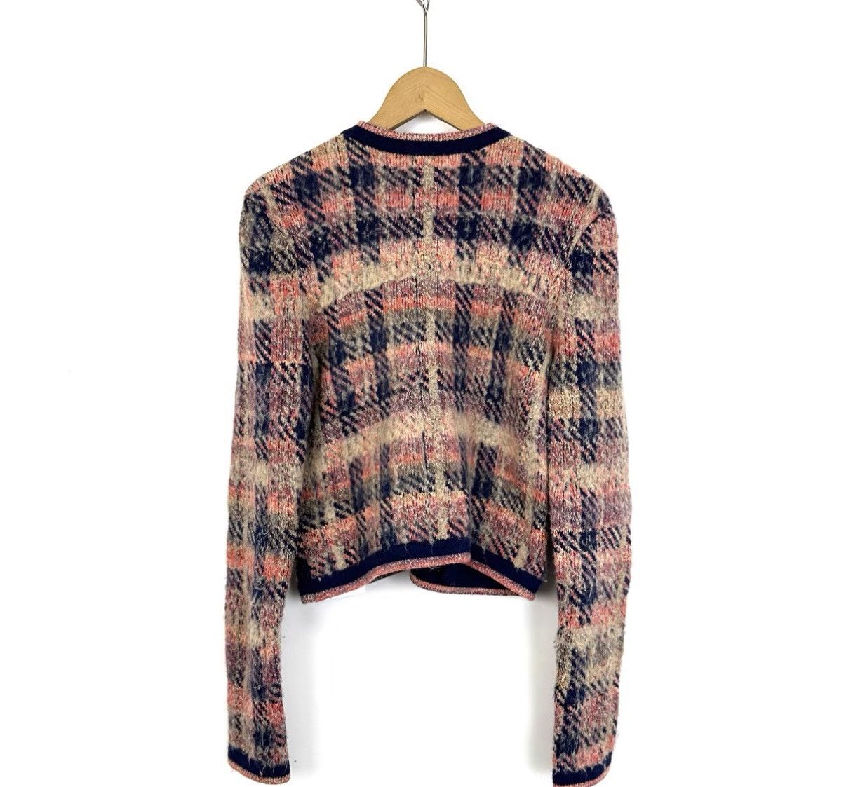 Chanel Chanel/22A Haute Couture Atelier Plaid Cardigan Jacket K12 Size XS / US 0-2 / IT 36-38 - 2 Thumbnail