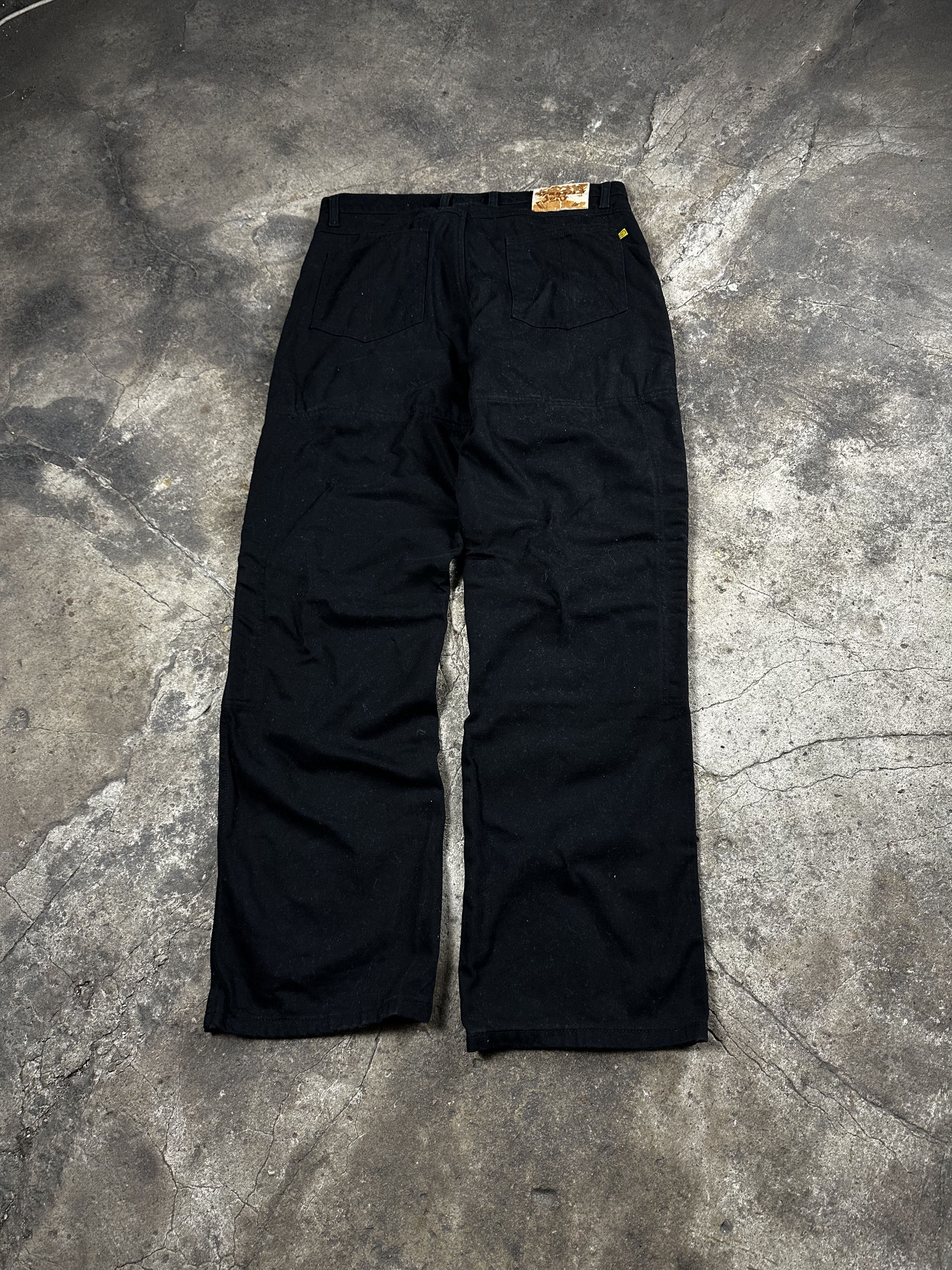 Draggin Jeans Vintage Draggin Jeans Waxed Oversized Baggy Jeans Size US 38 / EU 54 - 3 Thumbnail