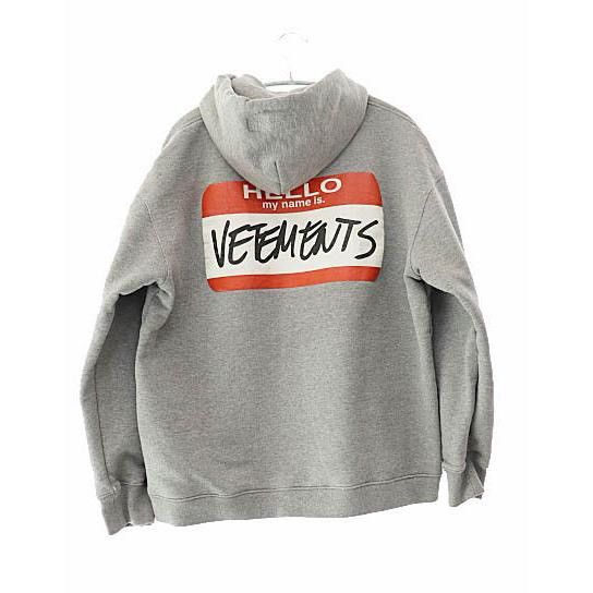 Vetements VETEMENTS Hello My Name is zip hoodie Size Size XS Size US XS / EU 42 / 0 - 2 Thumbnail