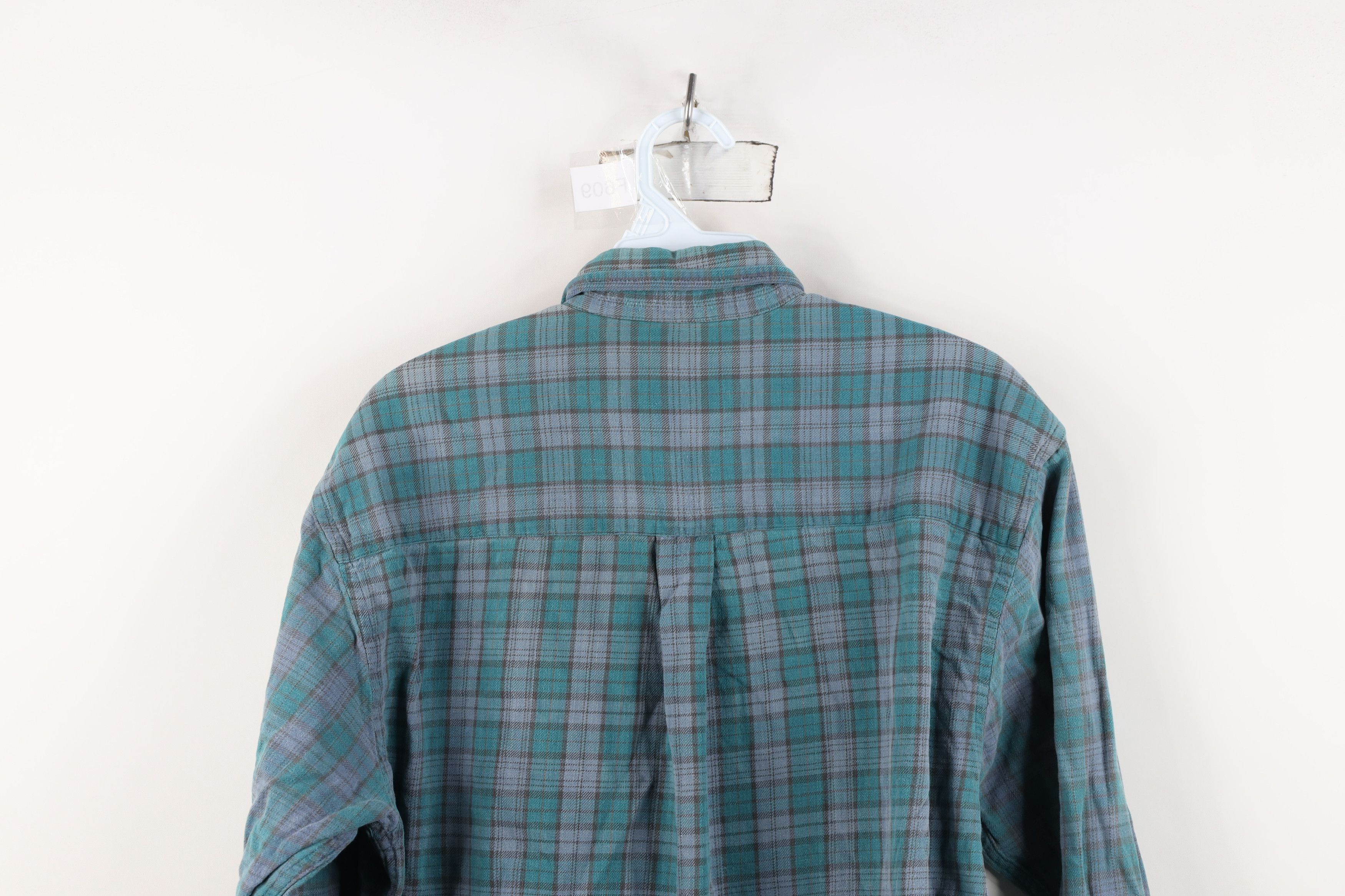 Vintage Vintage 90s Streetwear Flannel Collared Button Down Shirt Size US M / EU 48-50 / 2 - 14 Thumbnail