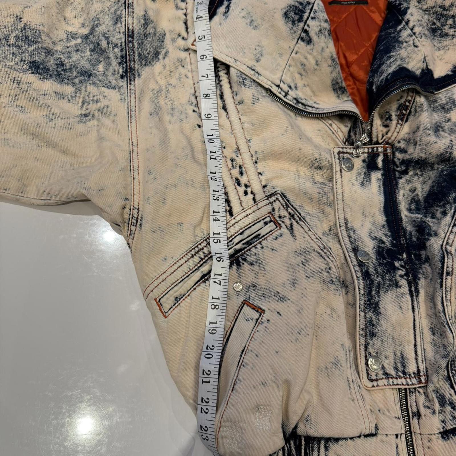 Von Dutch Von Dutch Paris New Acid Wash Bomber Jacket Size Extra Small Size US XS / EU 42 / 0 - 6 Thumbnail