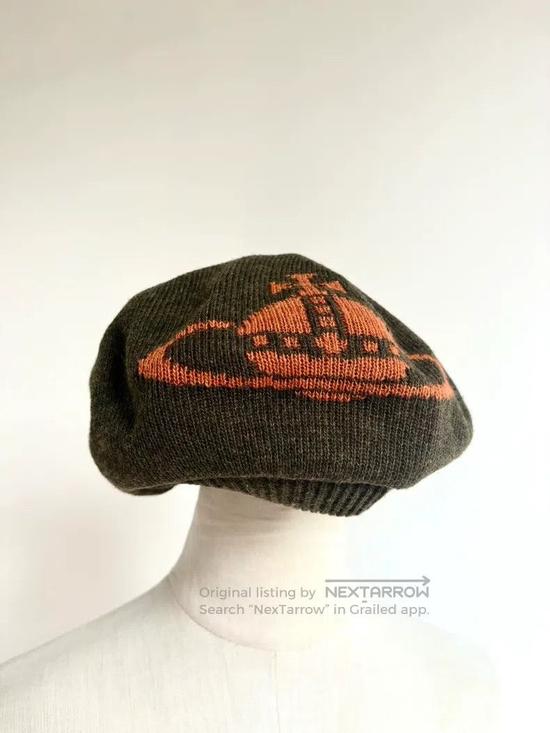 Vivienne Westwood Vivienne Westwood Vintage Olive Green and Orange Saturn Kn Size ONE SIZE - 1 Thumbnail
