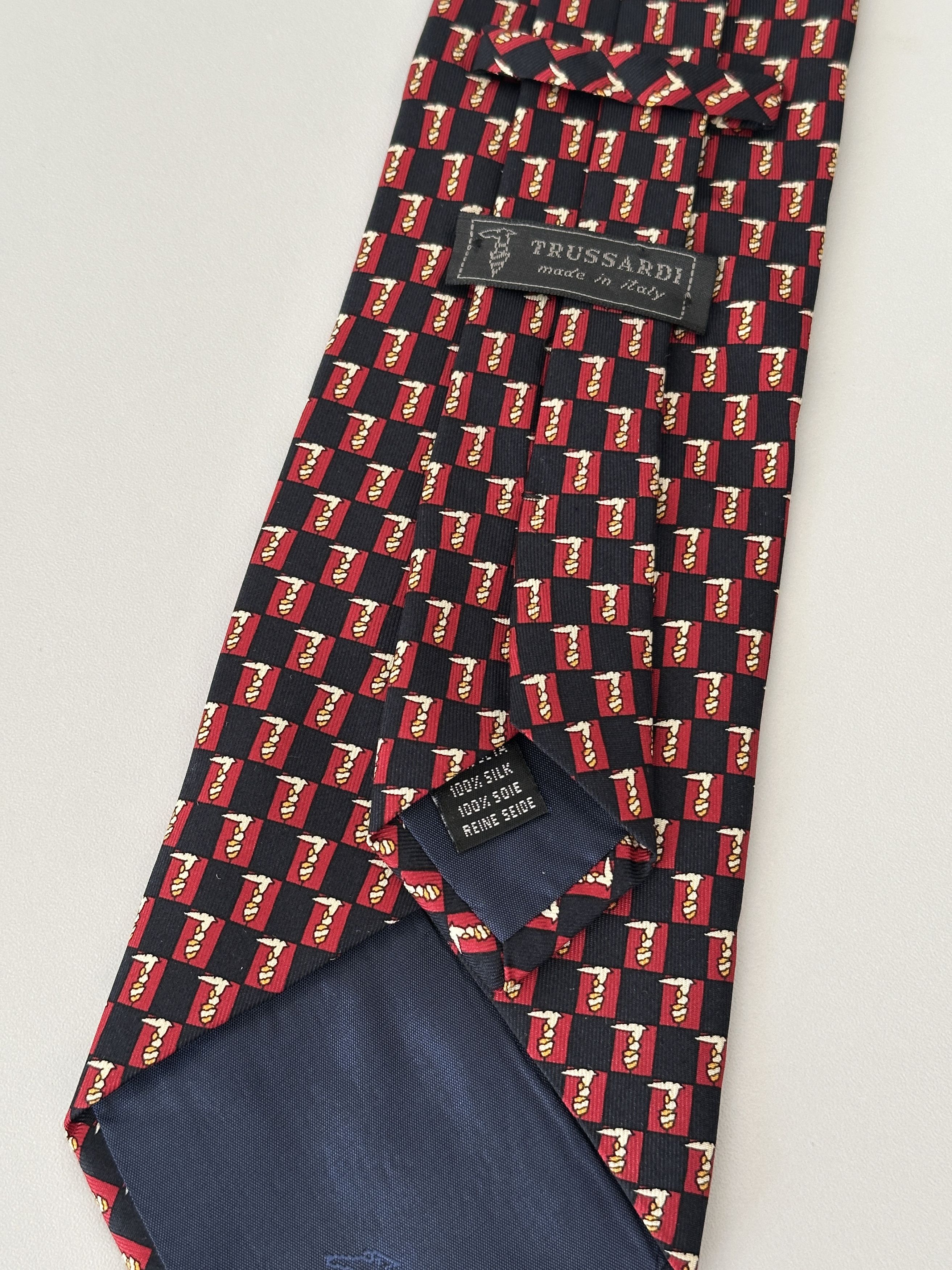 Trussardi Trussardi Silk Tie Size ONE SIZE - 4 Thumbnail