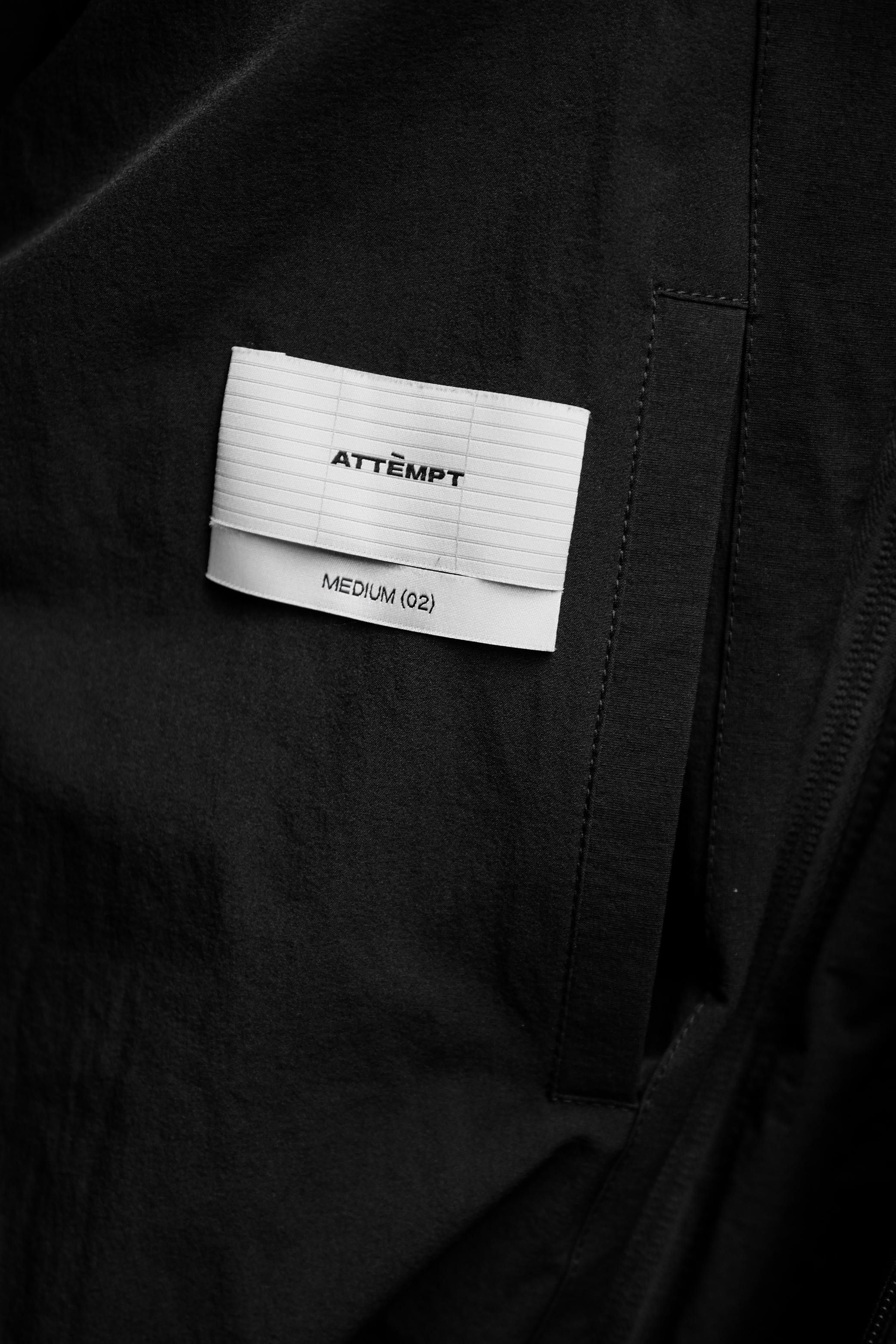 Other ATTEMPT 23AW Asymmetric Zip Puffer Jacket Size US M / EU 48-50 / 2 - 6 Thumbnail