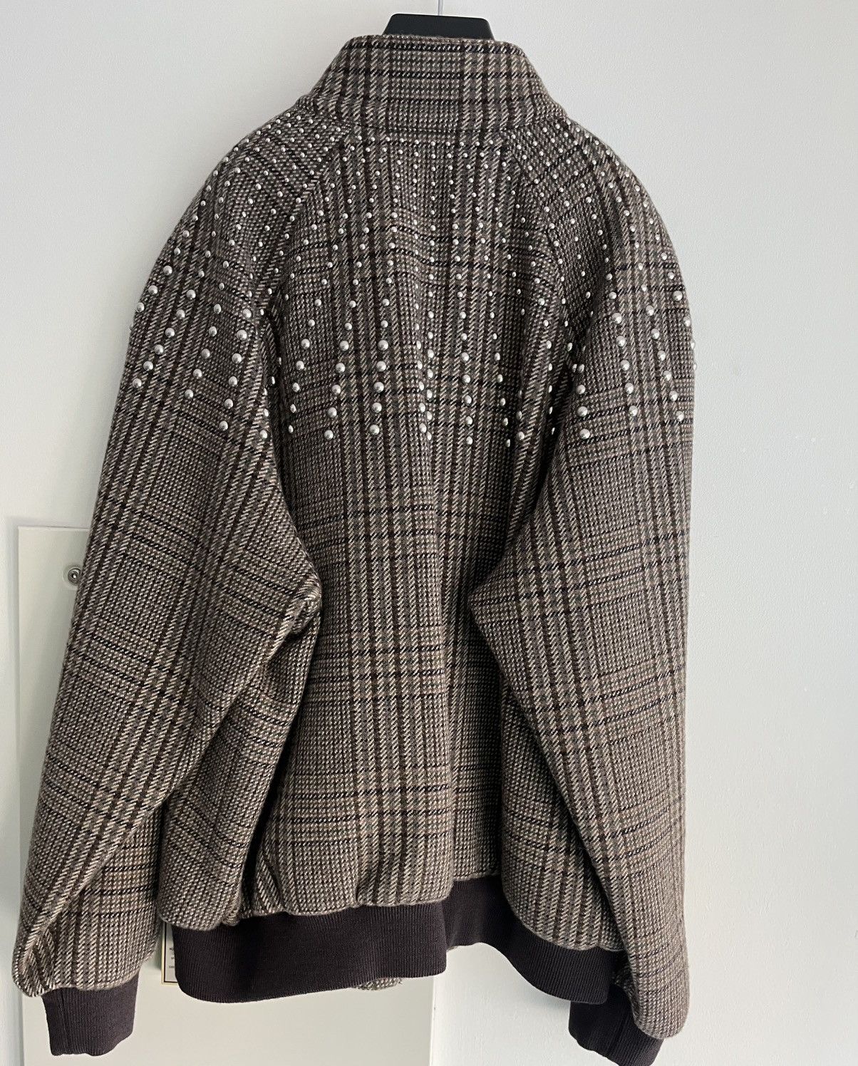 Celine × Hedi Slimane $5k Value Super Runway Celine Hedi Slimane Studded Teddy Size US XL / EU 56 / 4 - 7 Thumbnail