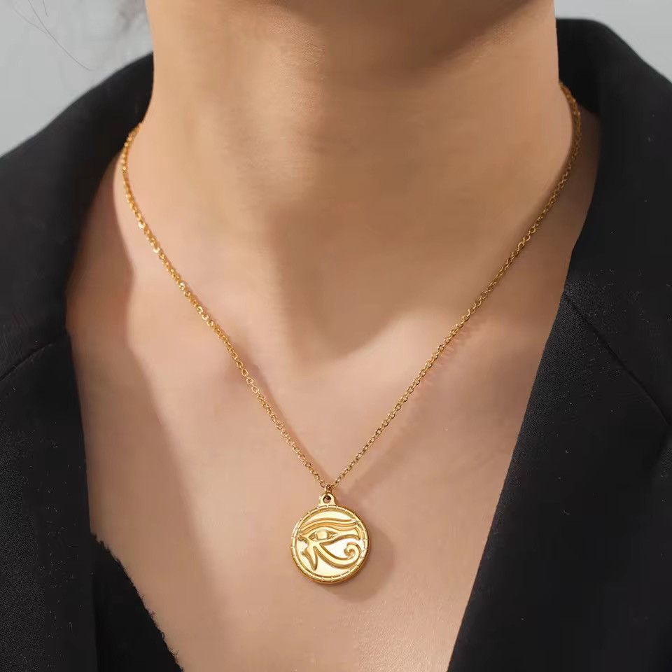 Jewelry Eye Of Horus Ra Pendant Necklace Size ONE SIZE - 4 Thumbnail