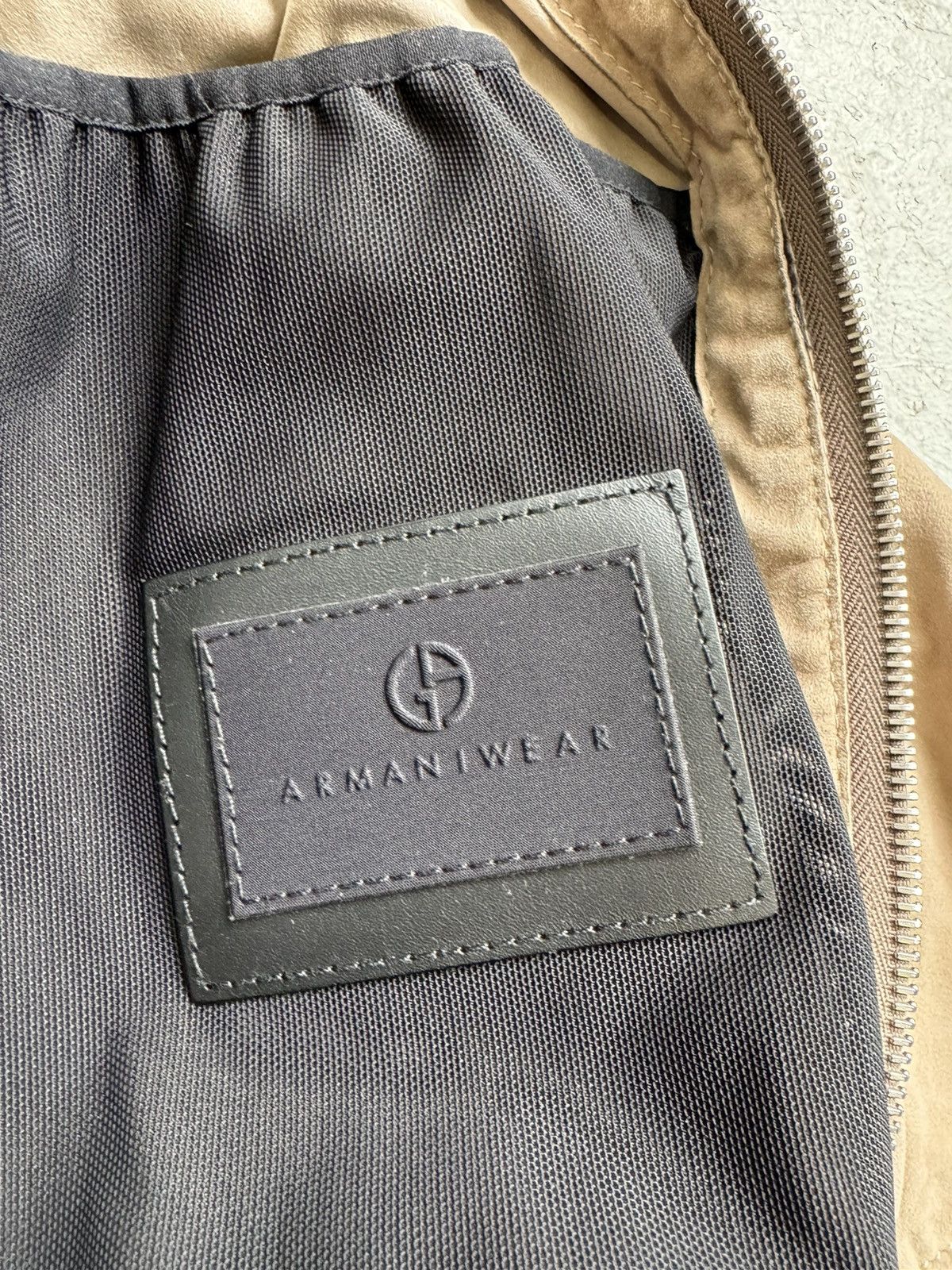 Giorgio Armani Giorgio Armani Goat Leather Blouson Jacket Size US L / EU 52-54 / 3 - 4 Thumbnail