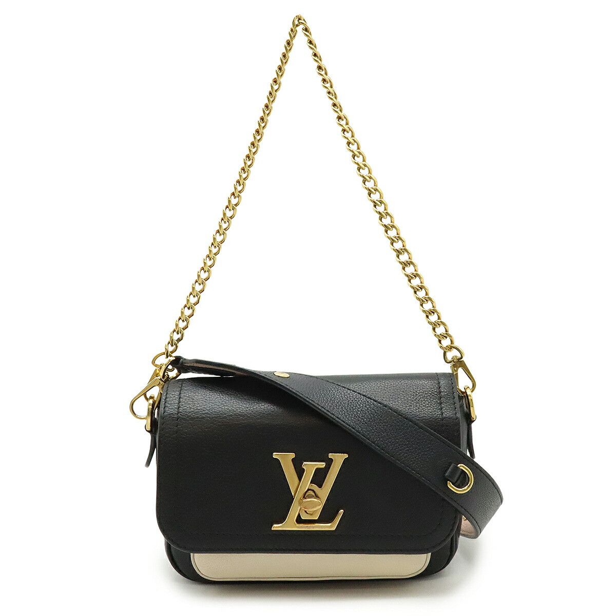 Louis Vuitton Louis Vuitton Louis Vuitton Lockme Tender Calf Leather 2way Bag Leather Shoulder Bag M58557 DUTY FREE for USA Size ONE SIZE - 1 Thumbnail