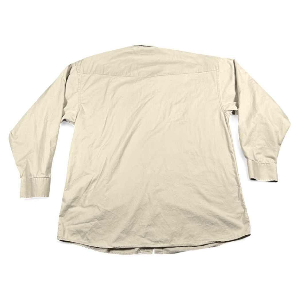 Vintage Panhandle Slim Shirt Adult MEDIUM Brown Western Cowboy Solid Long Sleeve Button-Up Pearl Snap Front Pockets Mens Size US M / EU 48-50 / 2 - 3 Thumbnail