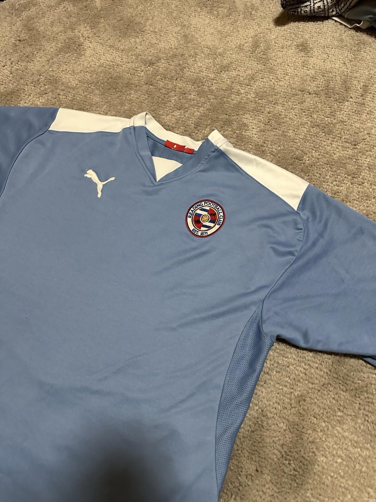 Puma 2008-09 Reading Puma Football Socccer Training Shirt Sz L Size US L / EU 52-54 / 3 - 4 Thumbnail