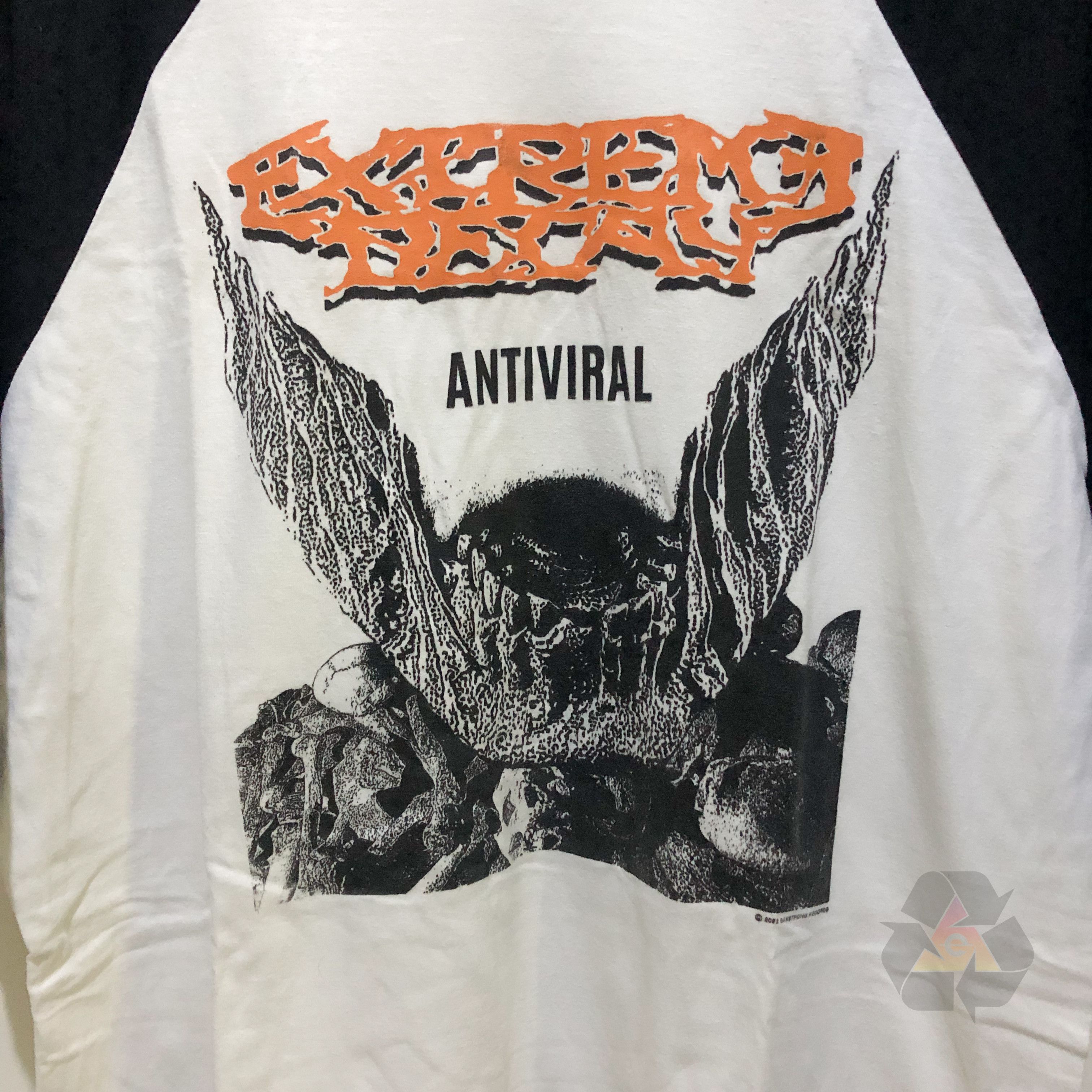 Band Tees × Vintage RARE Grindcore Extreme Decay Anti Viral T-Shirt Y2K Size US L / EU 52-54 / 3 - 5 Thumbnail