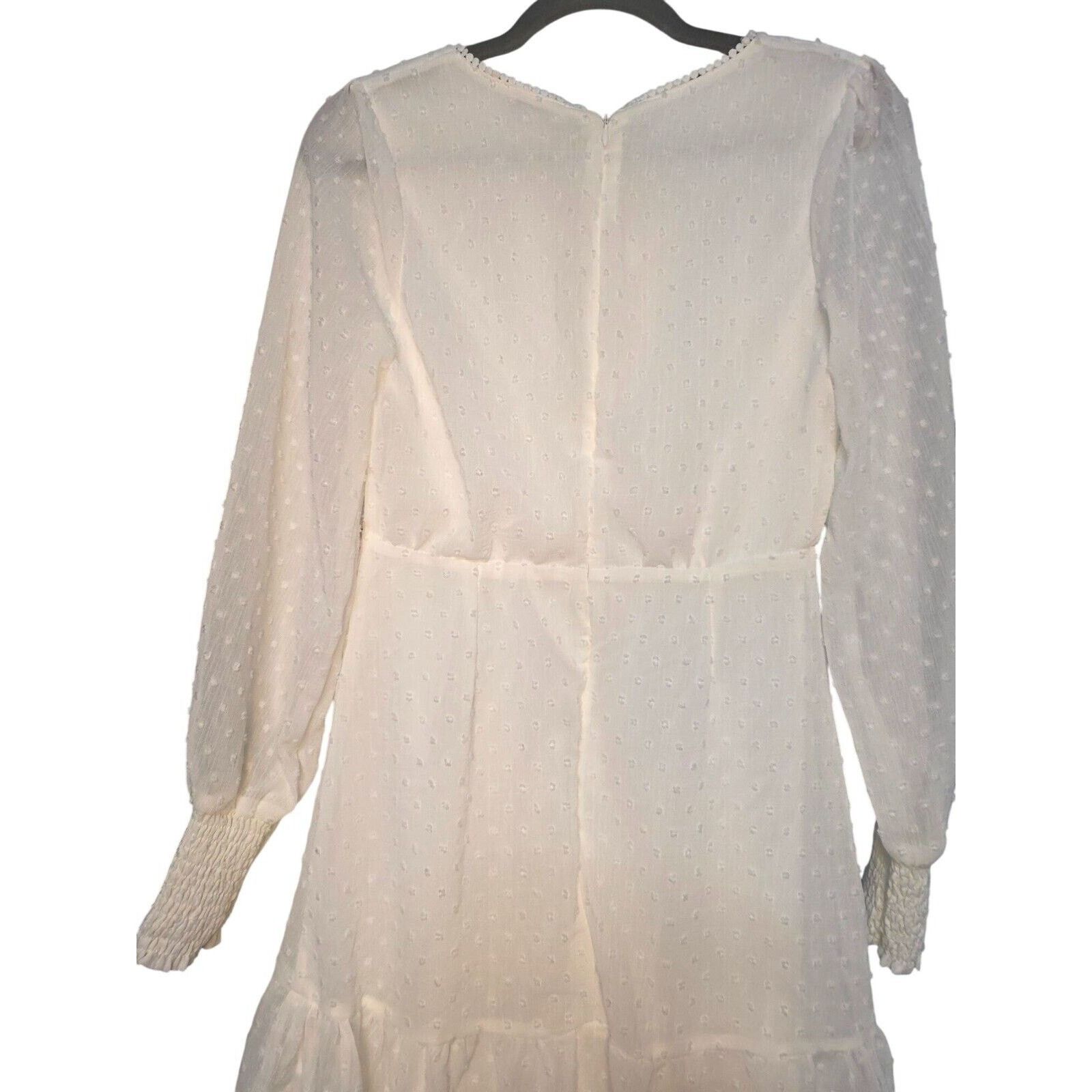 & Other Stories Andree 93763-SP Women’s White Dress Bridal Graduation Small Size S / US 4 / IT 40 - 14 Thumbnail