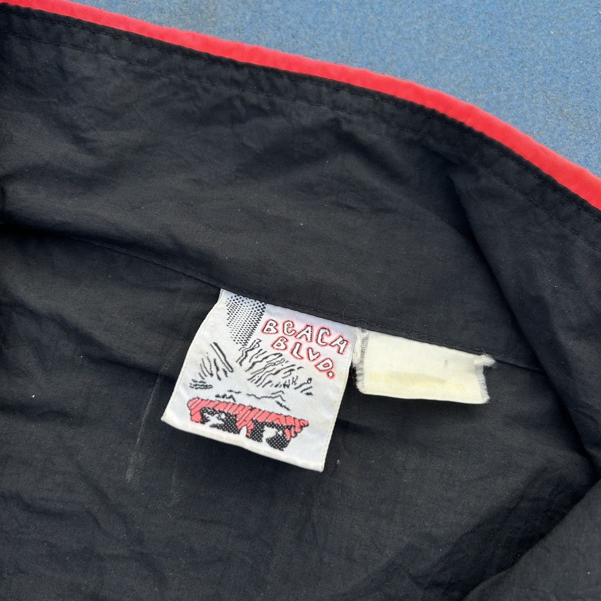 Other Beach BLVD Vintage 80s Windbreaker Size US L / EU 52-54 / 3 - 2 Thumbnail