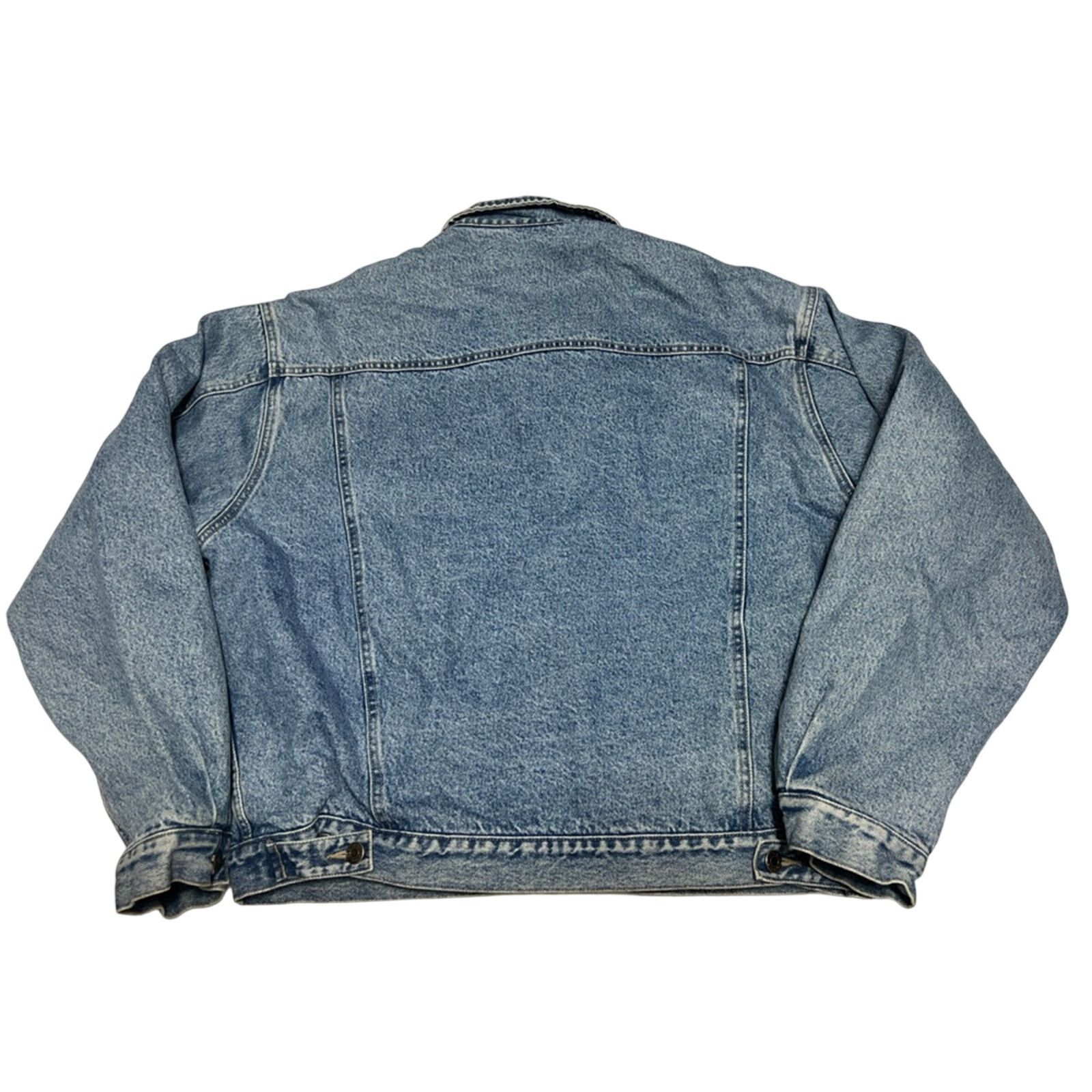 Gap Vintage 90s GAP Denim Jean Jacket Blanket Lined Men's CLEAN Size US L / EU 52-54 / 3 - 2 Thumbnail