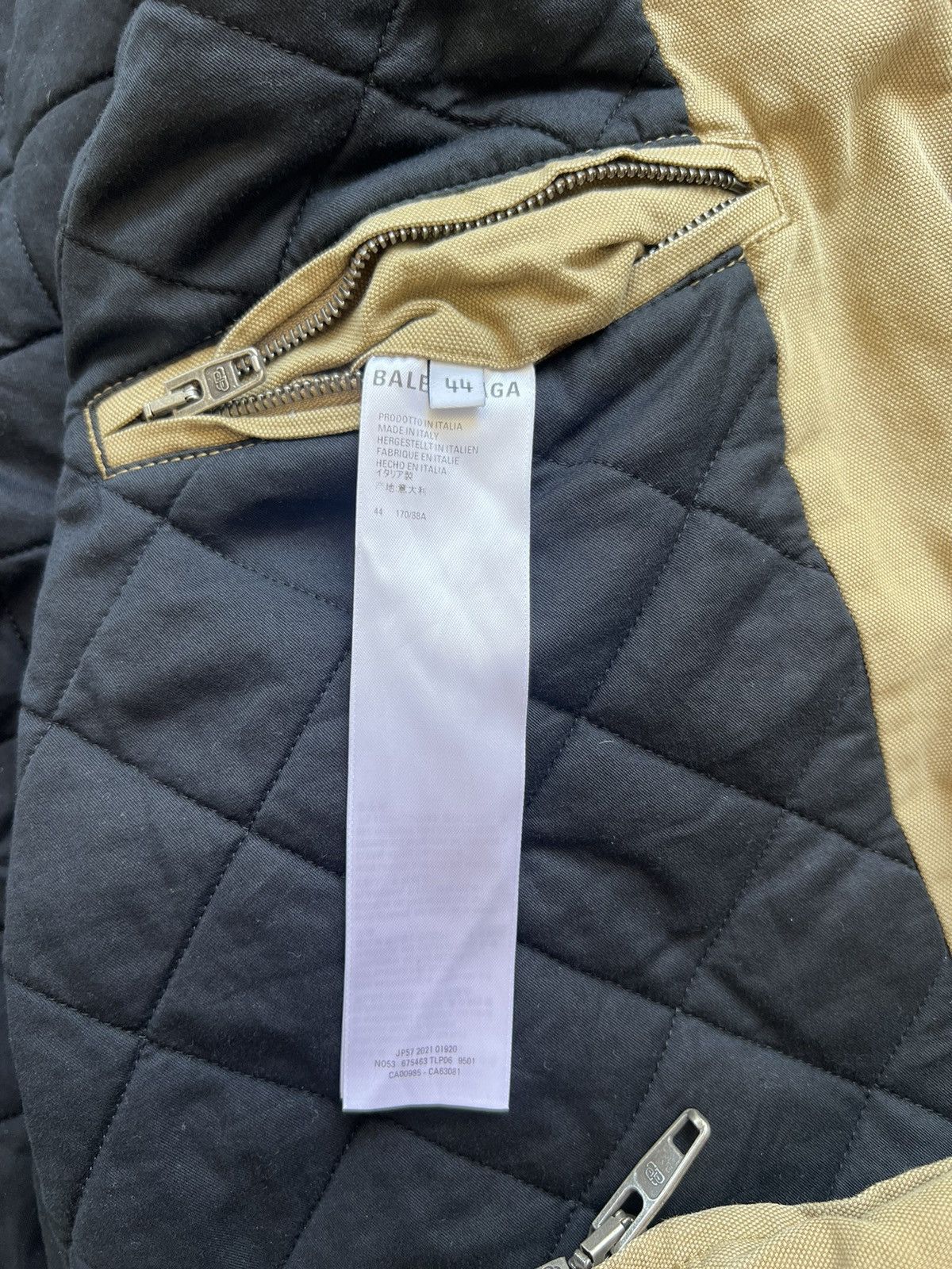 Balenciaga Balenciaga Worker Jacket Canvas Size US L / EU 52-54 / 3 - 7 Thumbnail