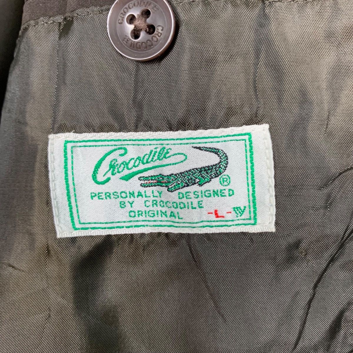 Japanese Brand CROCODILE Stripe Lightweight Work Casual Jacket #2370-C106 Size US L / EU 52-54 / 3 - 13 Thumbnail