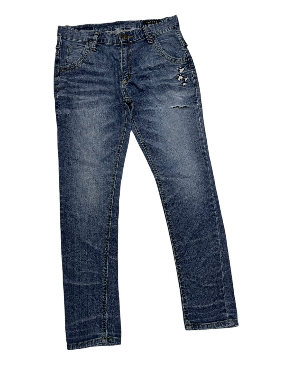 Japanese Brand Yoshitomo Nara Lolita Jeans Size 31" - 5 Thumbnail