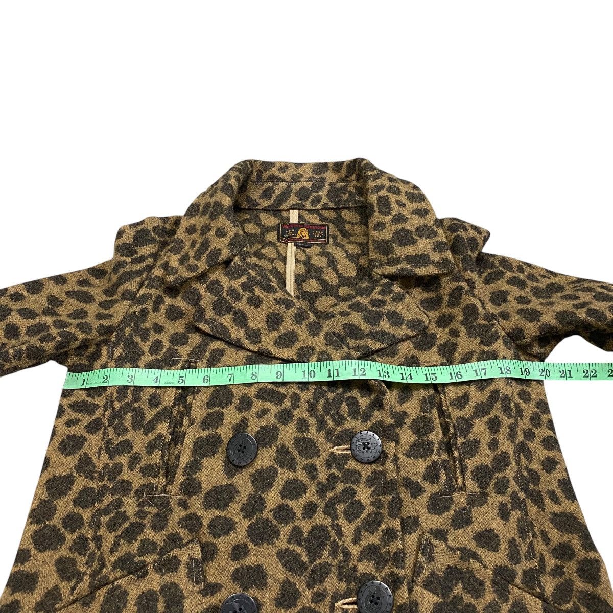 Hysteric Glamour × Vintage Vintage Hysteric Glamour Leopard Double Breasted Wool Jacket Size US M / EU 48-50 / 2 - 15 Thumbnail